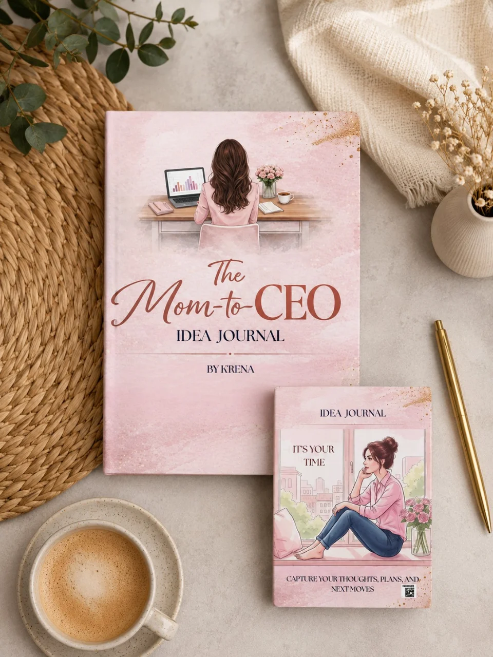 Mom-to-CEO Idea Journal product image (1)