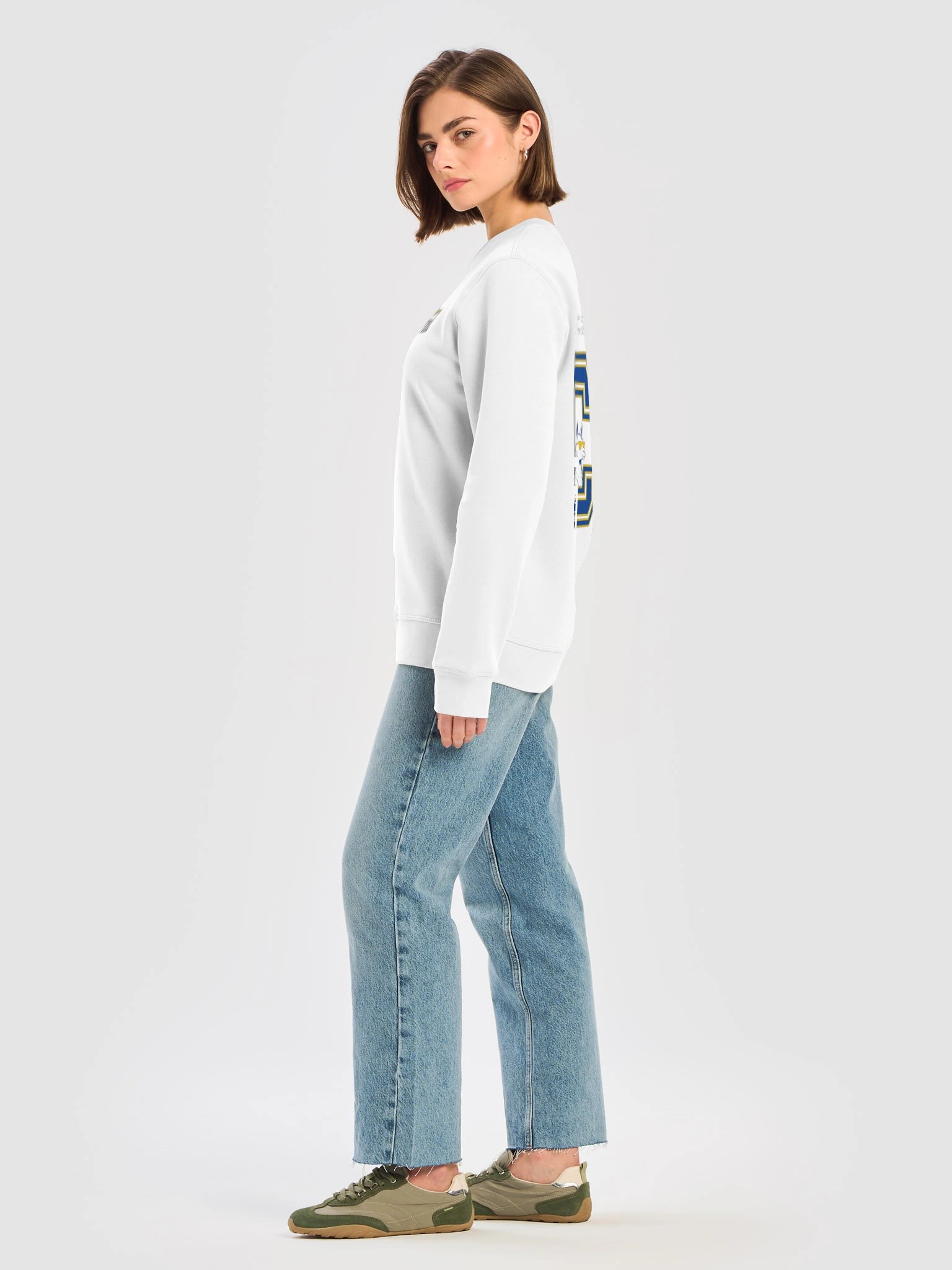 White Crew Neck product image (8)