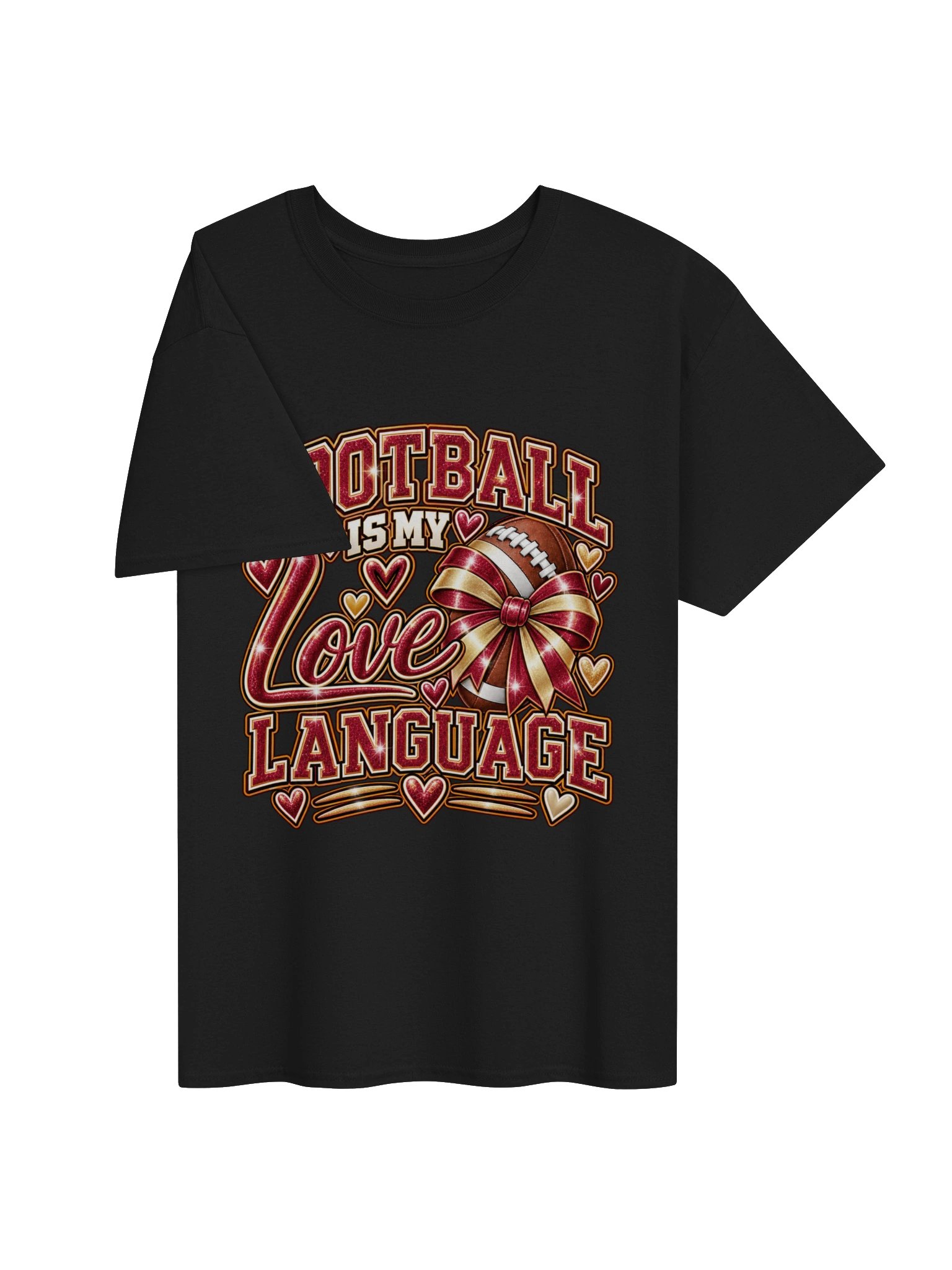 Football Is My Love Language Tee product image (9)
