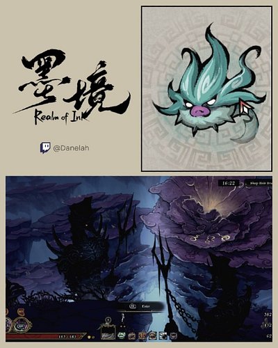 We found the Northern Abyss in Realm of Ink and this underwater location was so pretty! All of the demons we've fought so far...