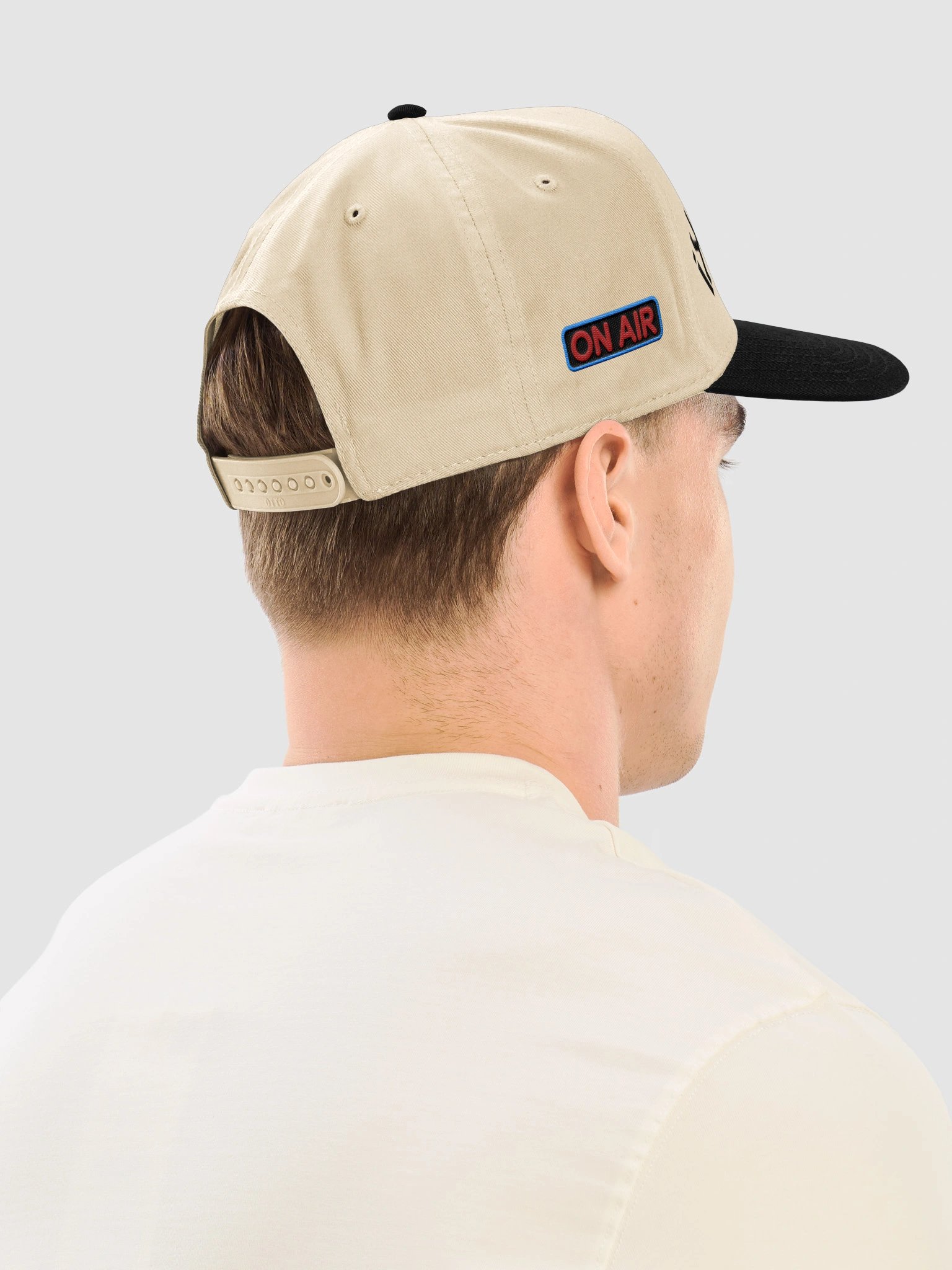 SLC Puck "Basement Energy - Cream/Black" Snapback product image (8)