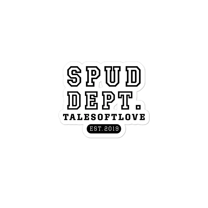 Spud Dept. Vinyl Sticker product image (2)