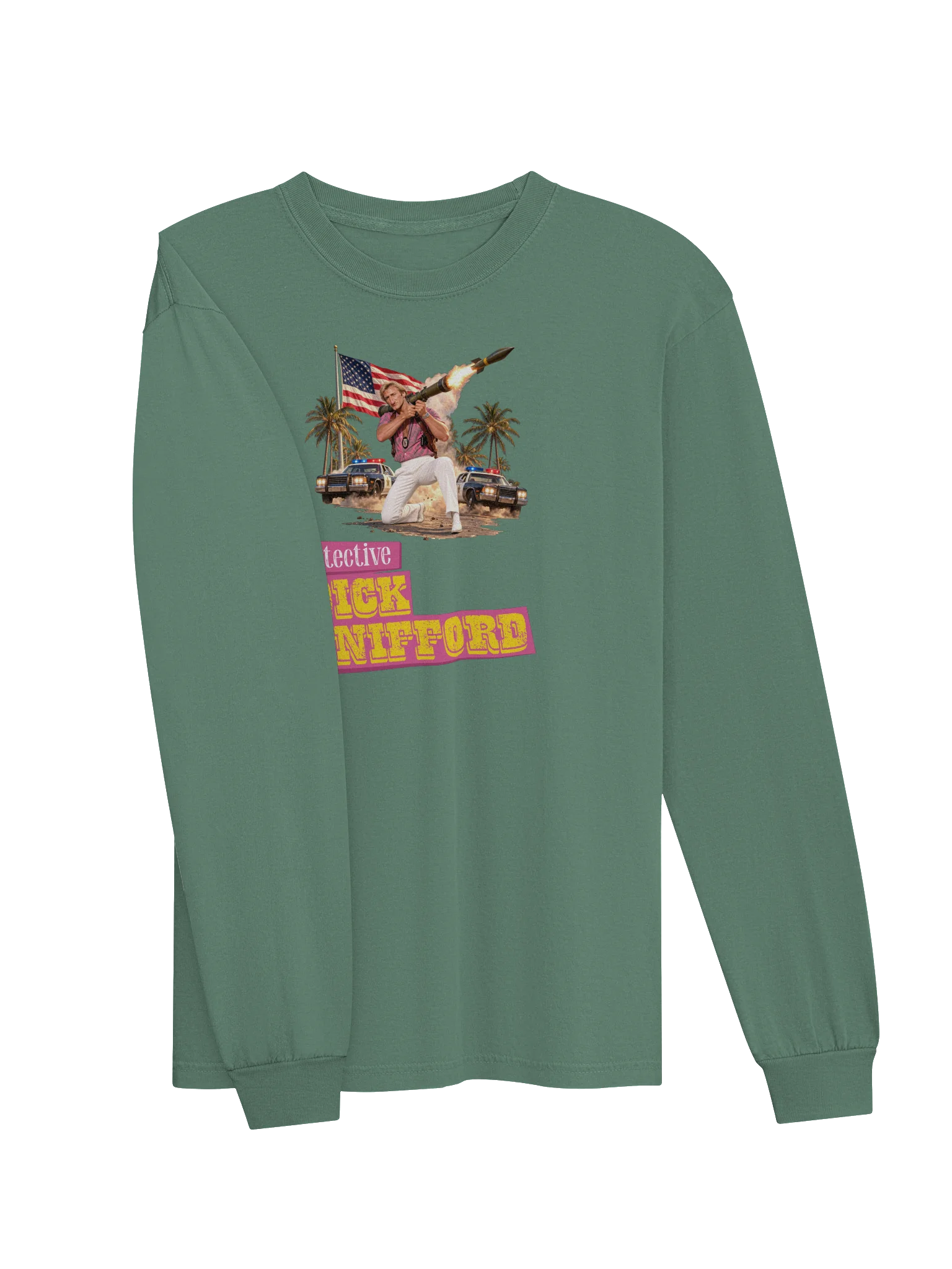 Dick Snifford Bazooka Long Sleeve T-Shirt product image (11)