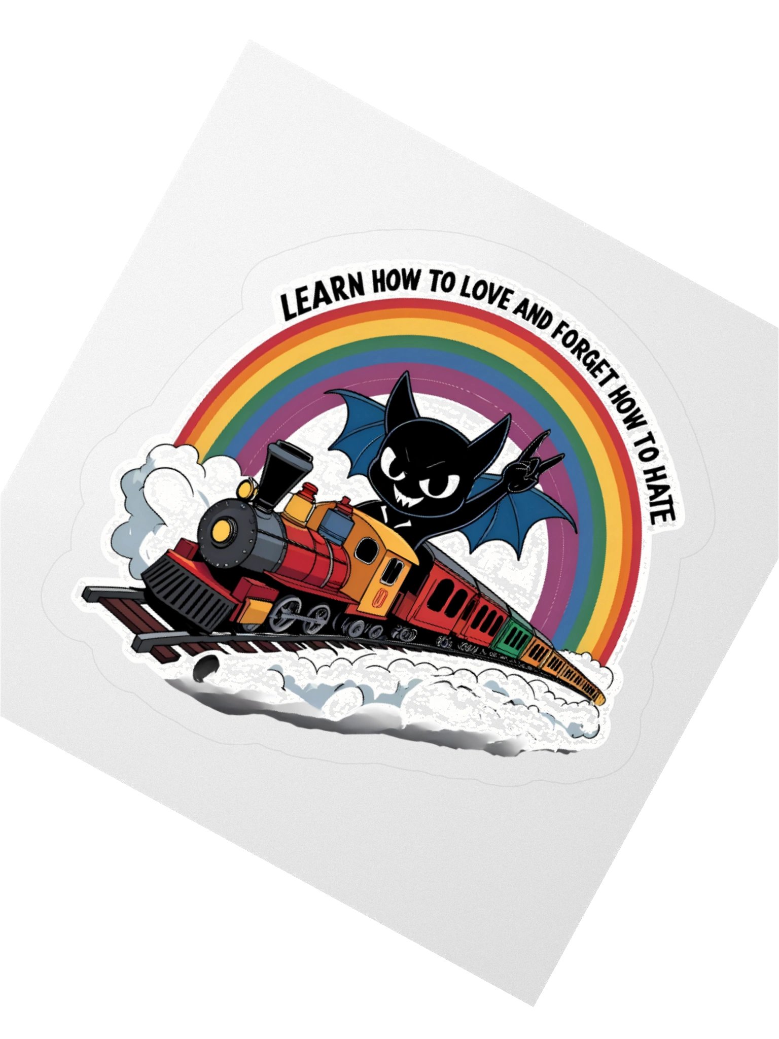 Bat Crazy Train Sticker product image (2)