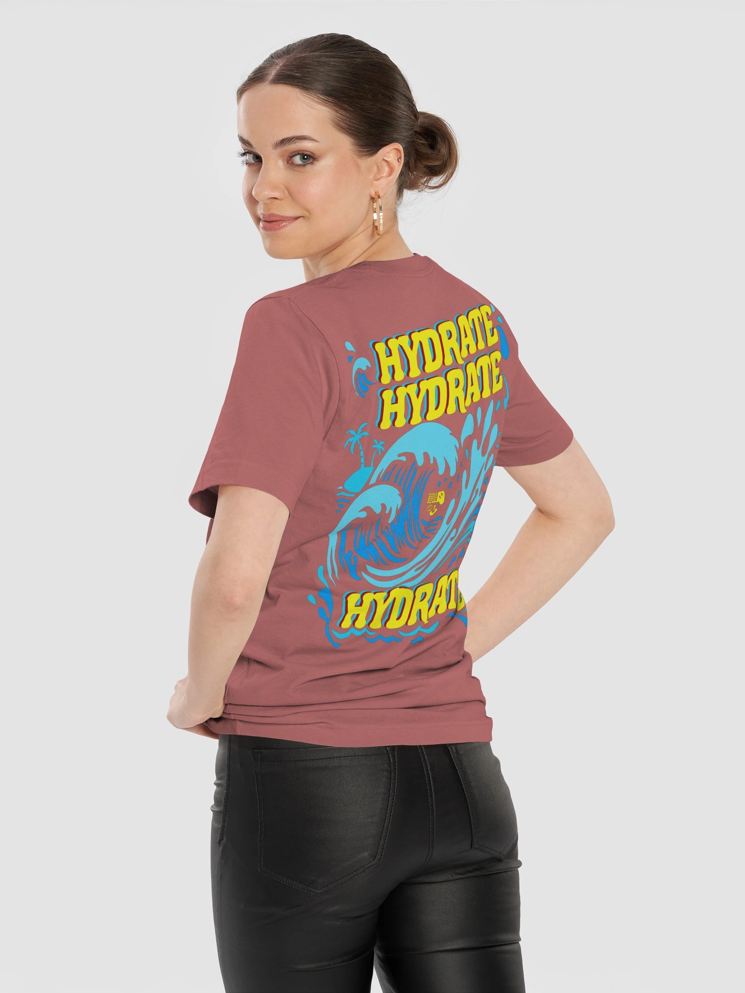"Hydrate" Summer Wave Tee product image (2)