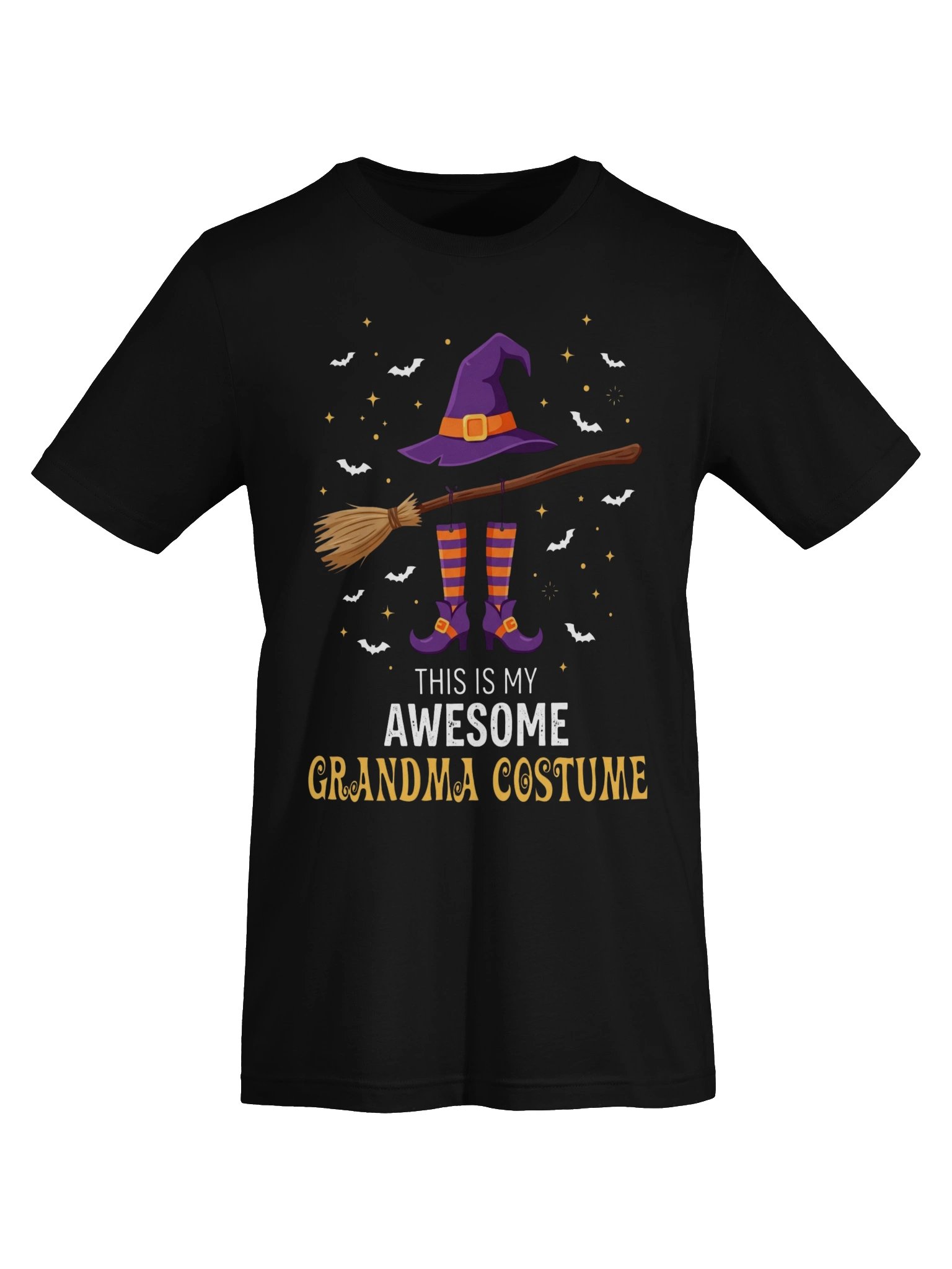 This Is My Awesome Grandma Costume Witch Halloween T-Shirt - Funny Halloween Shirt for Grandmothers product image (27)