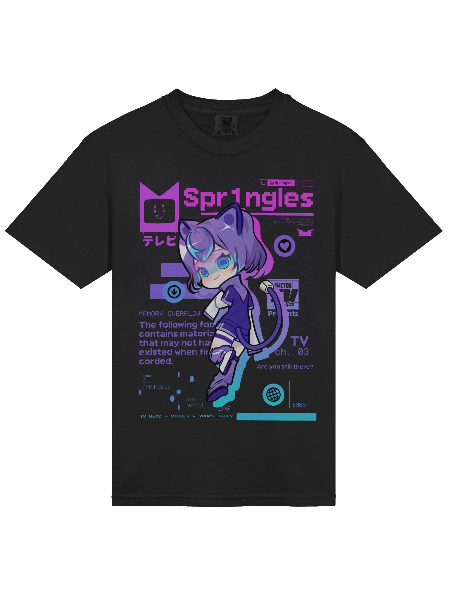 ★彡 Hello World Shirt (Black) ★彡 product image (3)