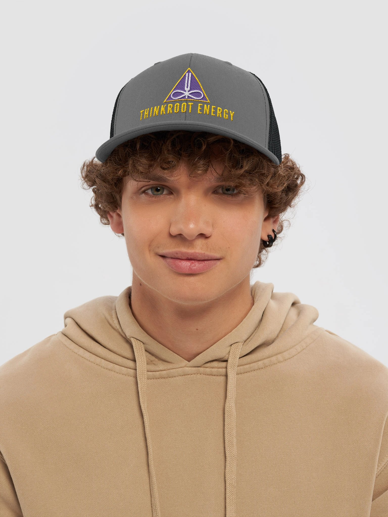 Thinkroot Energy Triangle Trucker Hat (Embroidered) product image (8)