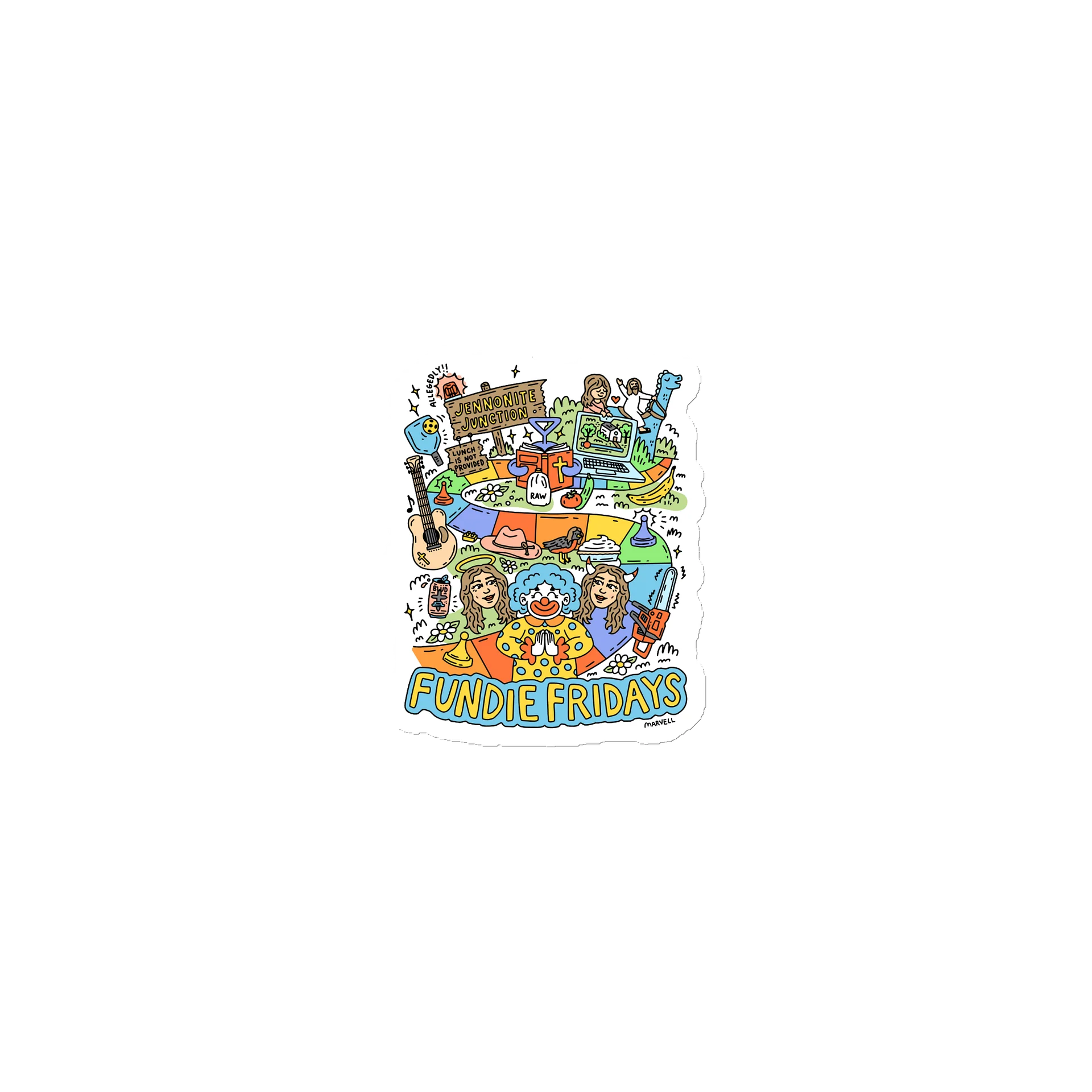FF Land board game magnet product image (1)