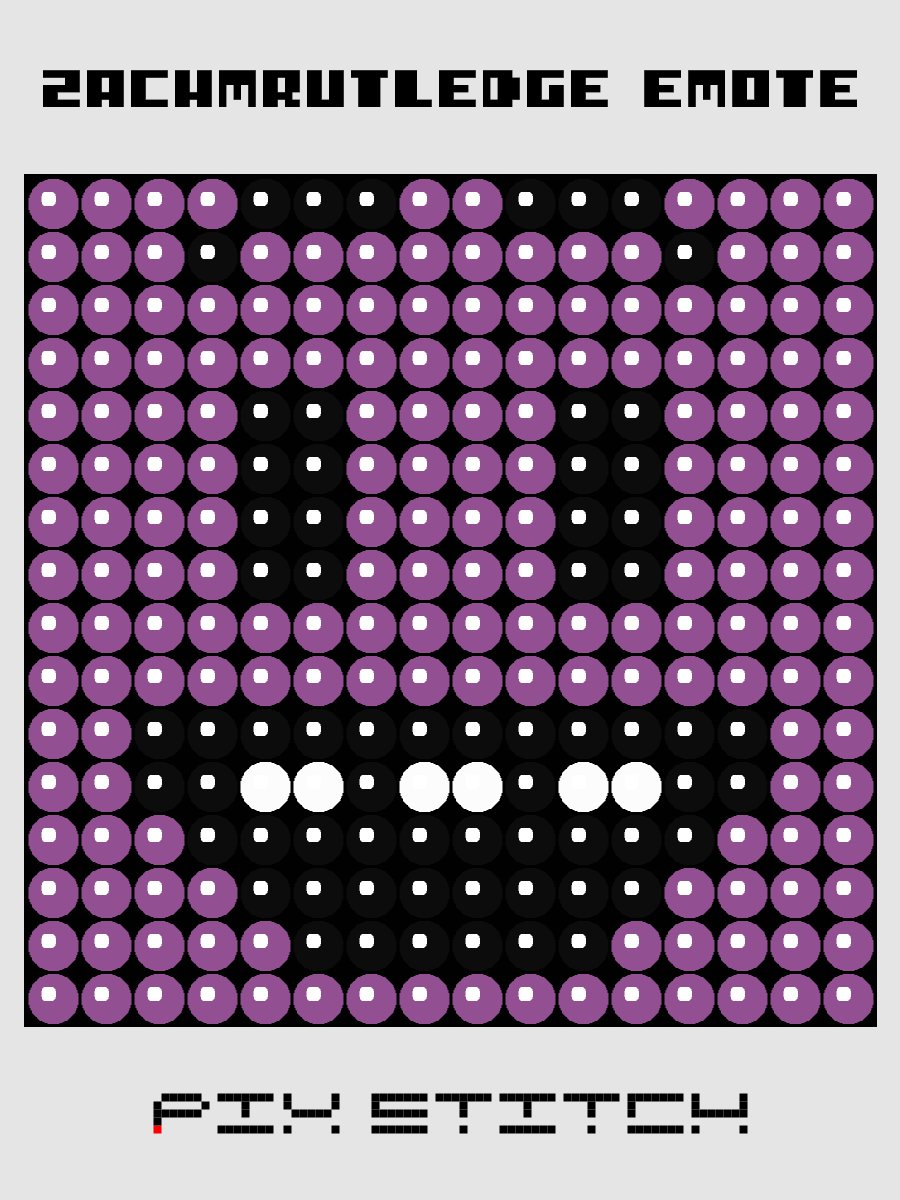 ZachMRutledge Emote Pixel Art product image (1)