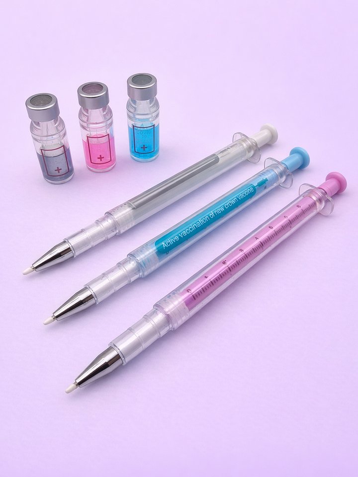 Syringe Pens with Vial Caps (Set of 3) product image (1)