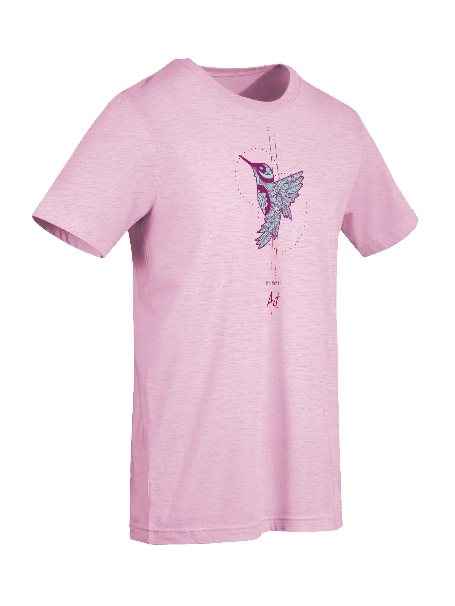 Mystic Hummingbird Floral T-Shirt product image (3)