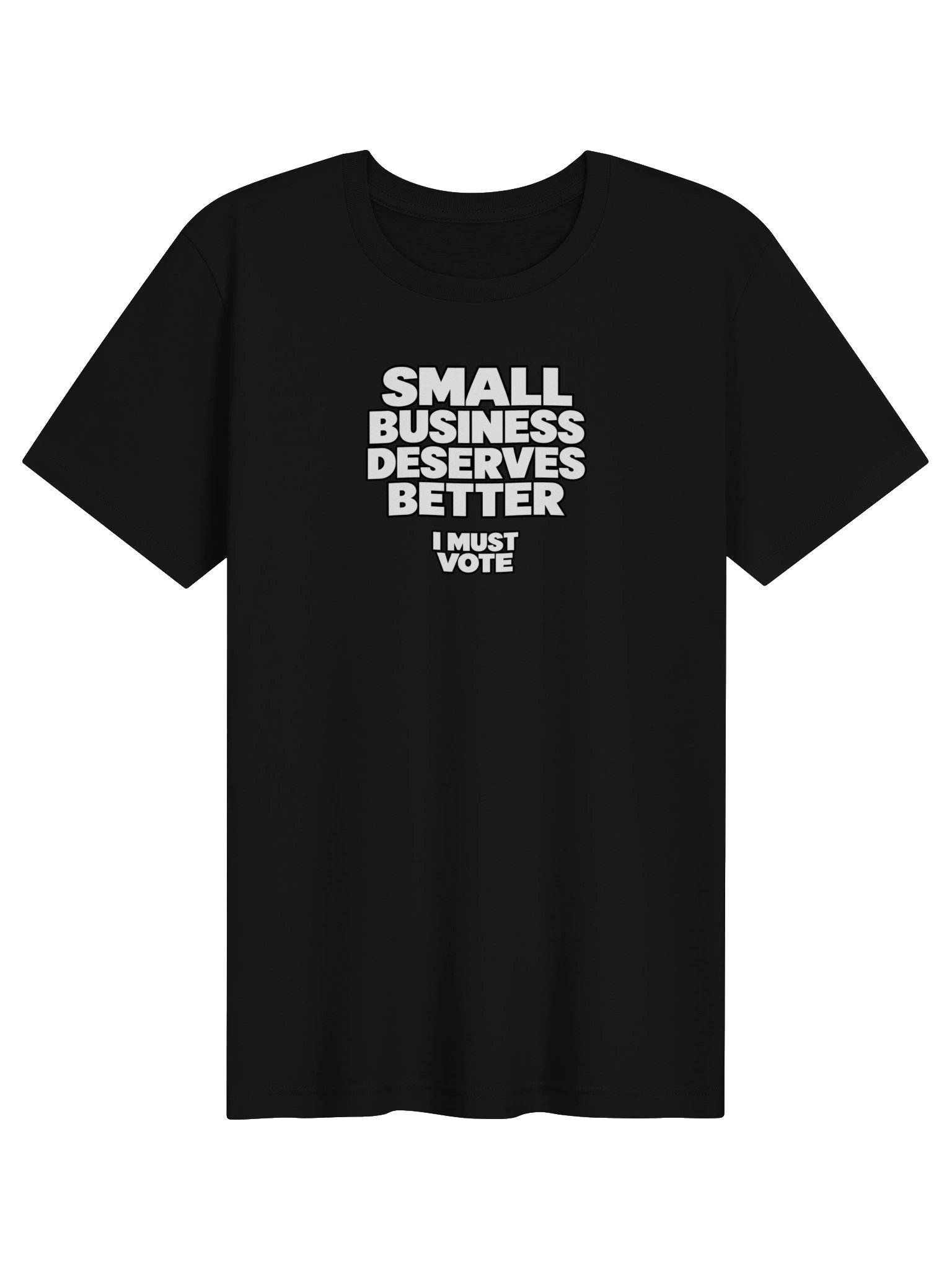 Small Business Deserves Better Tee - Black product image (1)