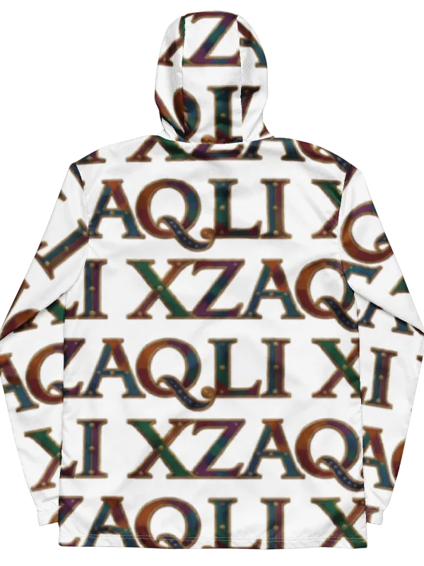 XZAQLI Men's Ivory Monogram Windbreaker product image (2)