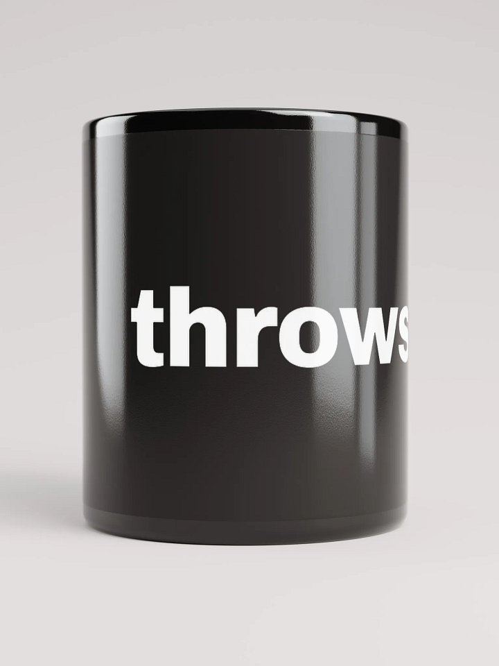The "Throws" Mug product image (1)