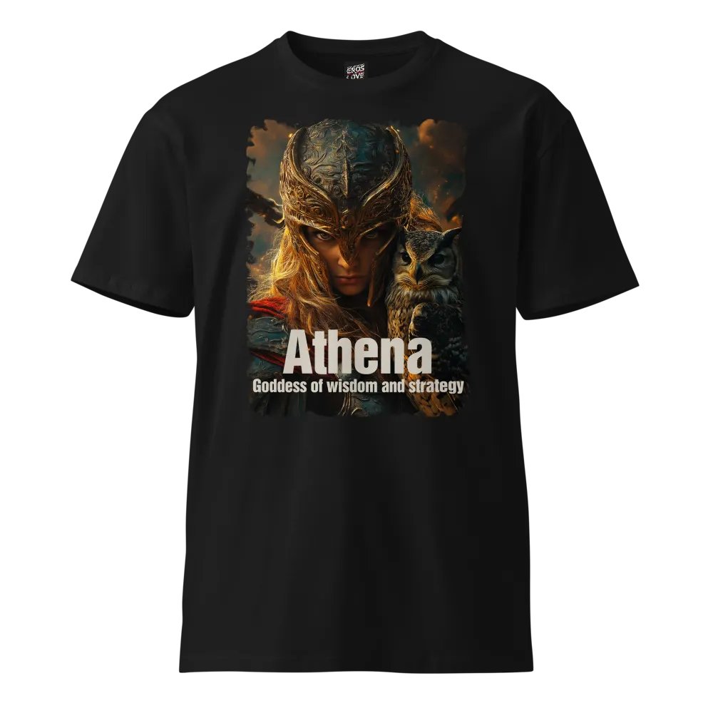 Divine Wisdom – Athena T-Shirt product image (1)