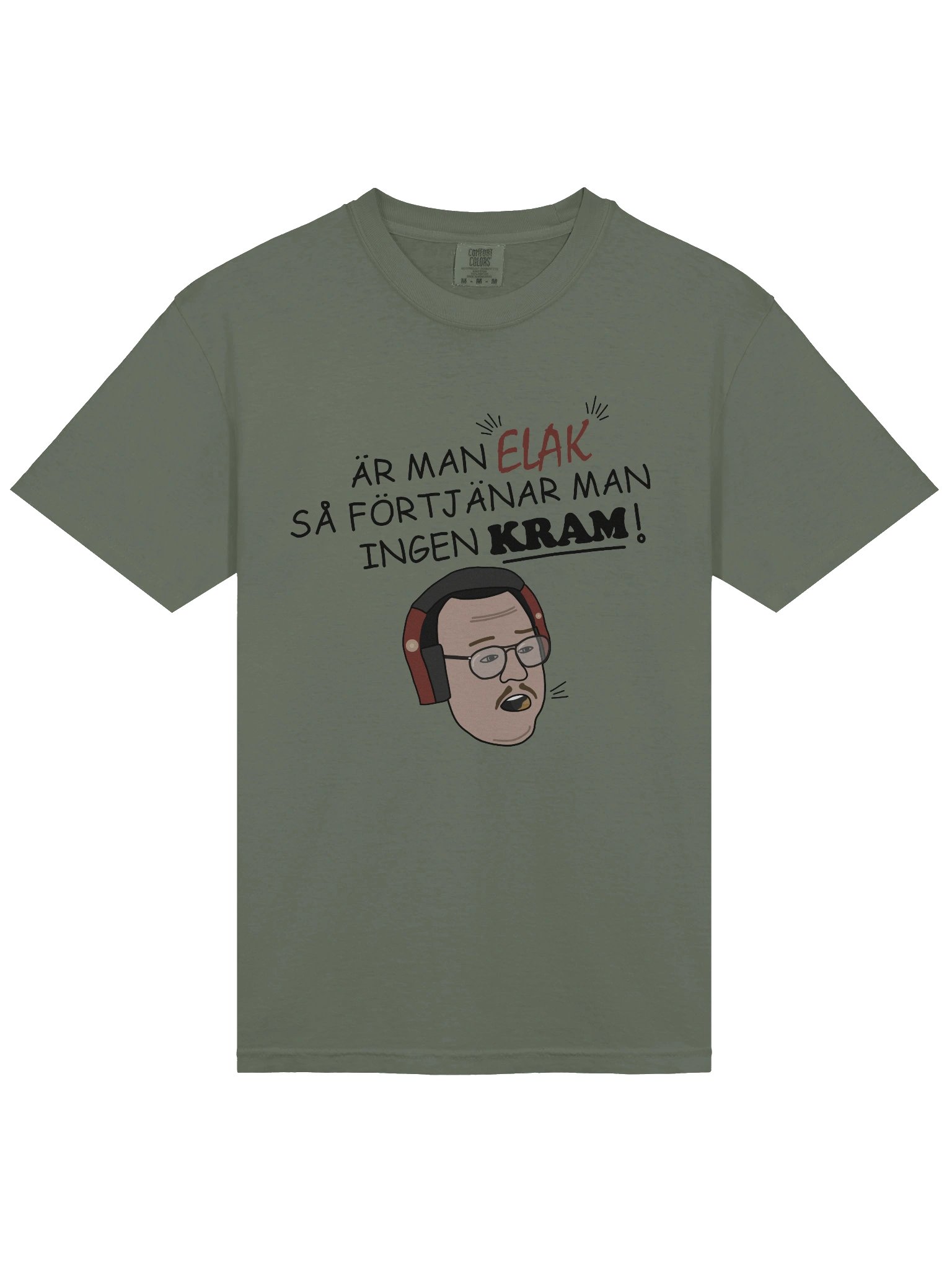 FÖRTJÄNAR INGEN KRAM - HEAVYWEIGHT T-SHIRT product image (15)