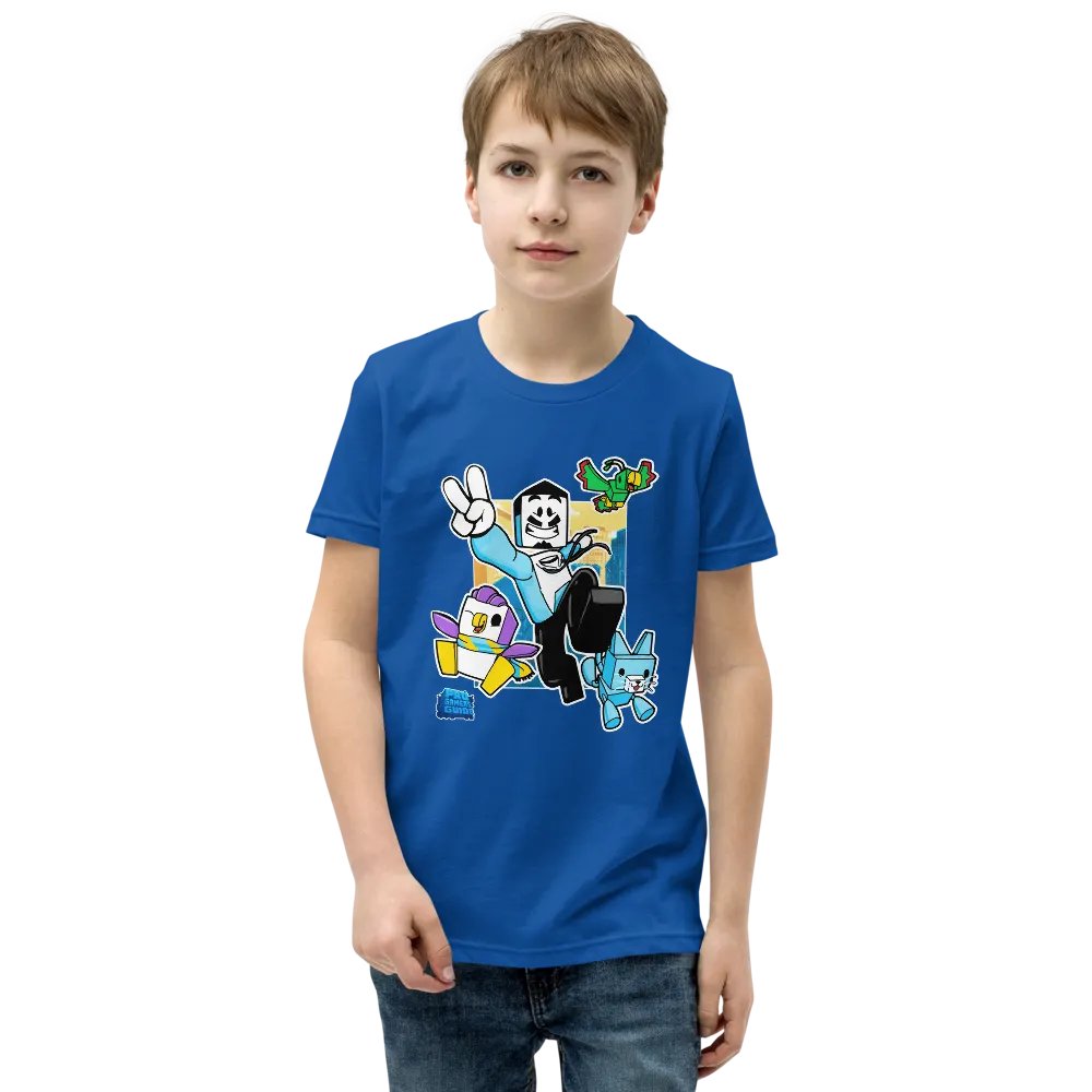 "Press Start!" Pro Gamer's Guide T-Shirt for Kids product image (1)