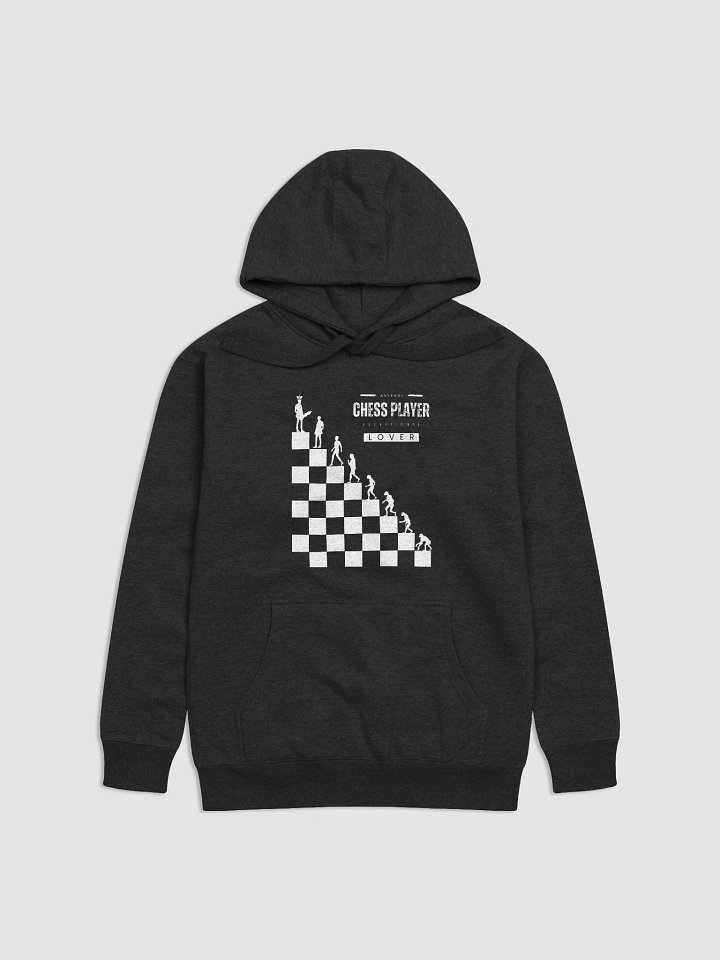 The Evolution of Chess Hoodie - Dark Edition & Slogan product image (1)