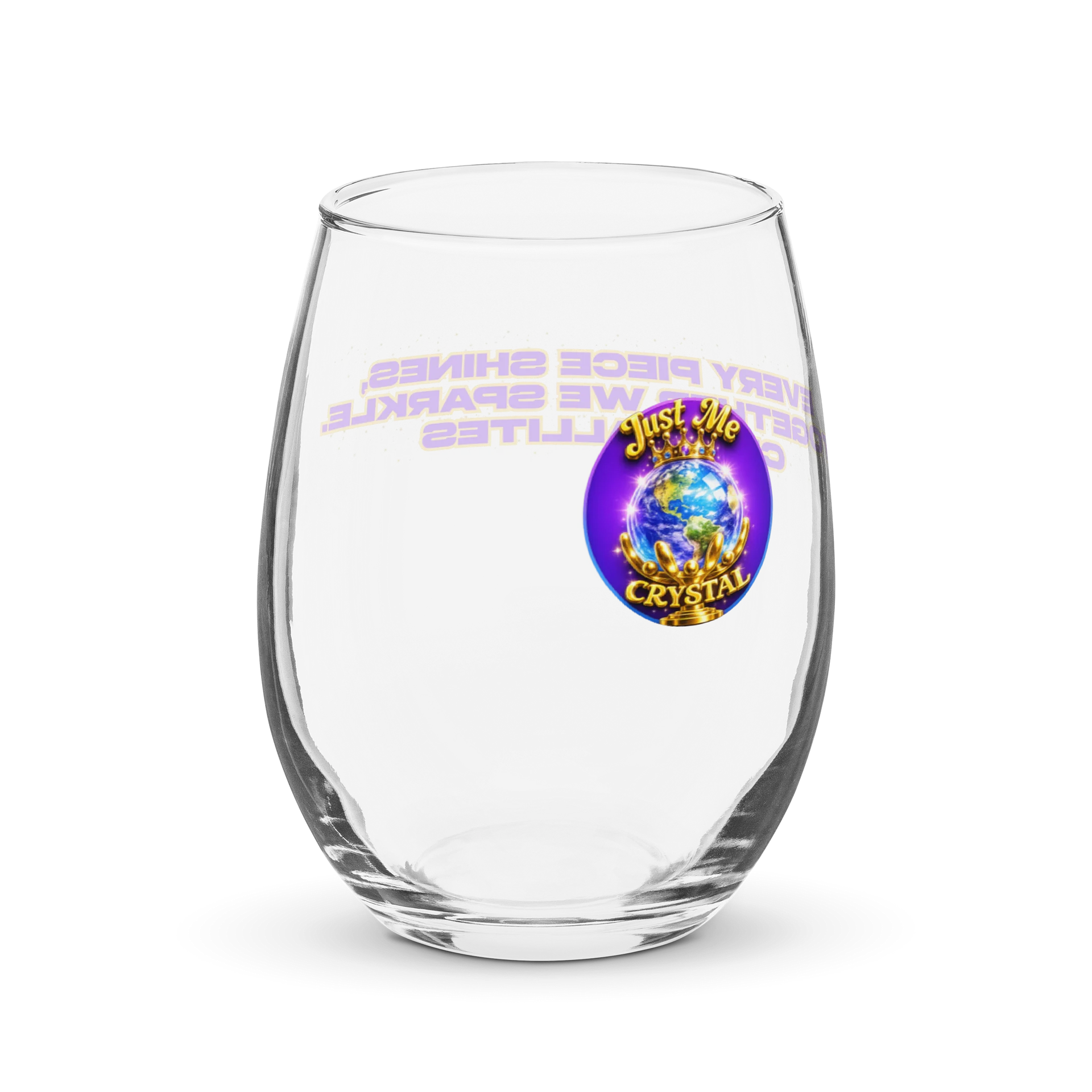 Every Piece Shines Wine Glass product image (3)