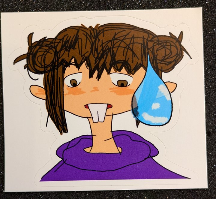 Sweaty Rat Sticker product image (1)