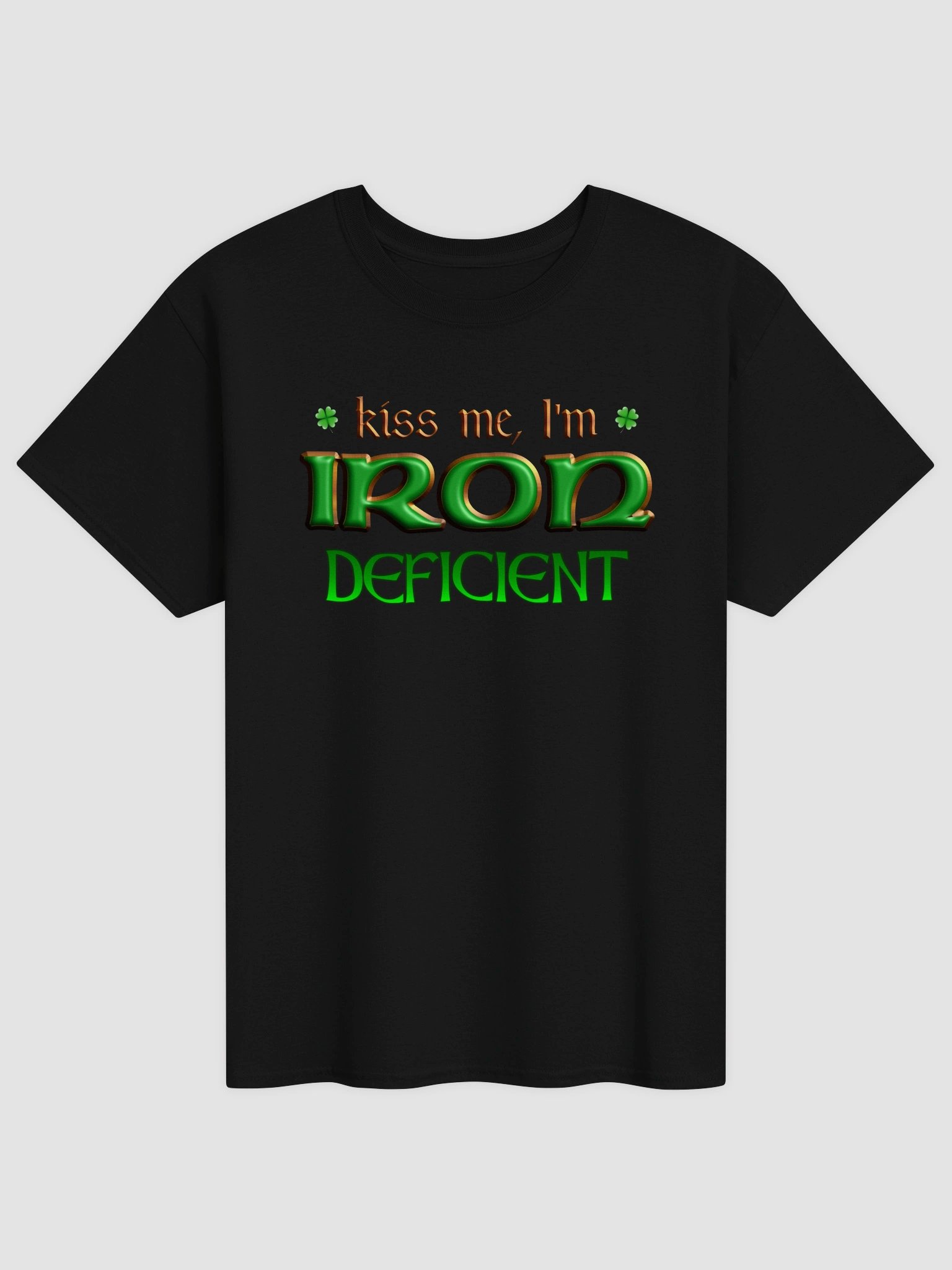 Kiss Me, I'm Iron Deficient T-shirt product image (1)