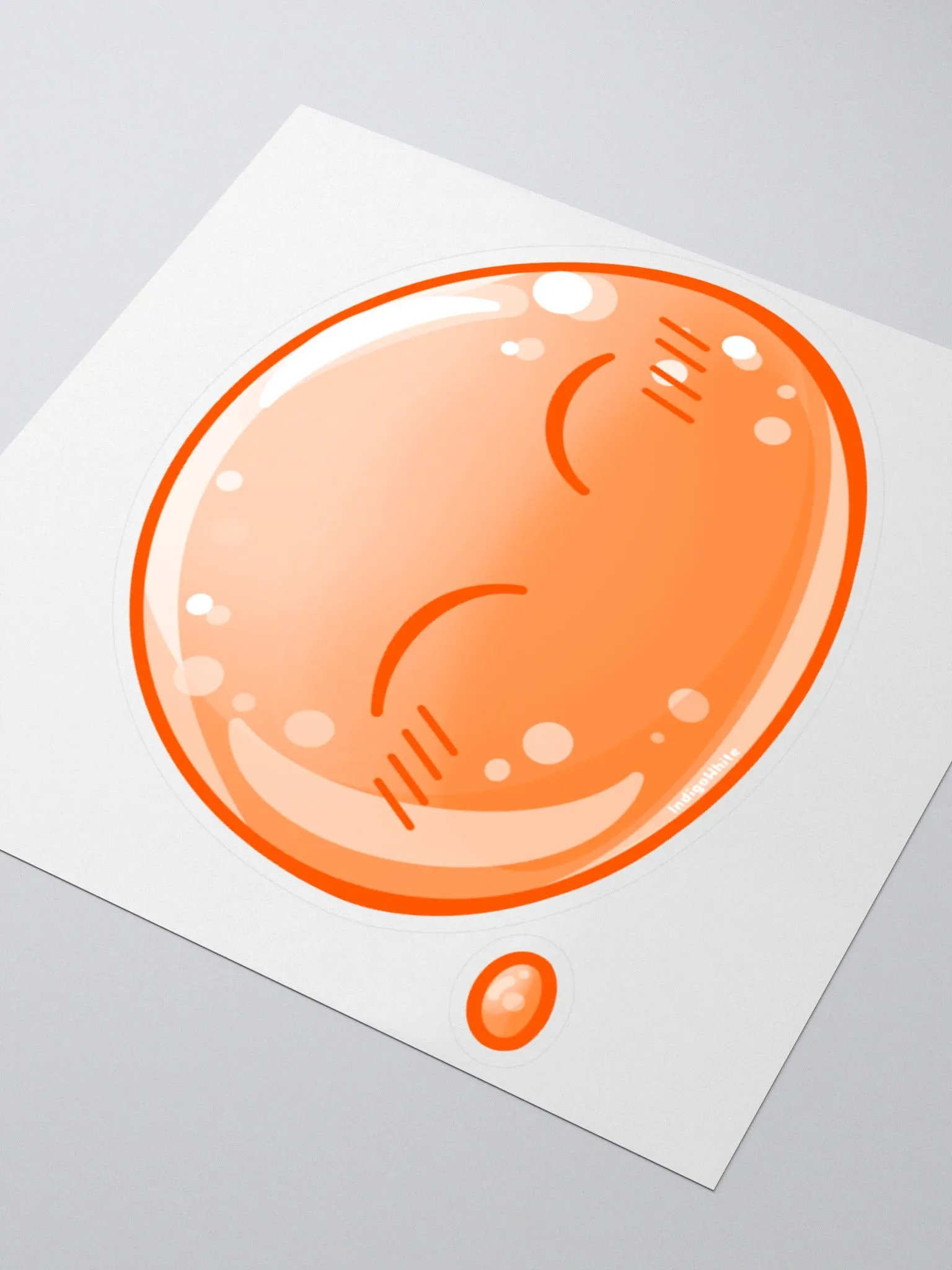 Blushing Slime Sticker product image (9)