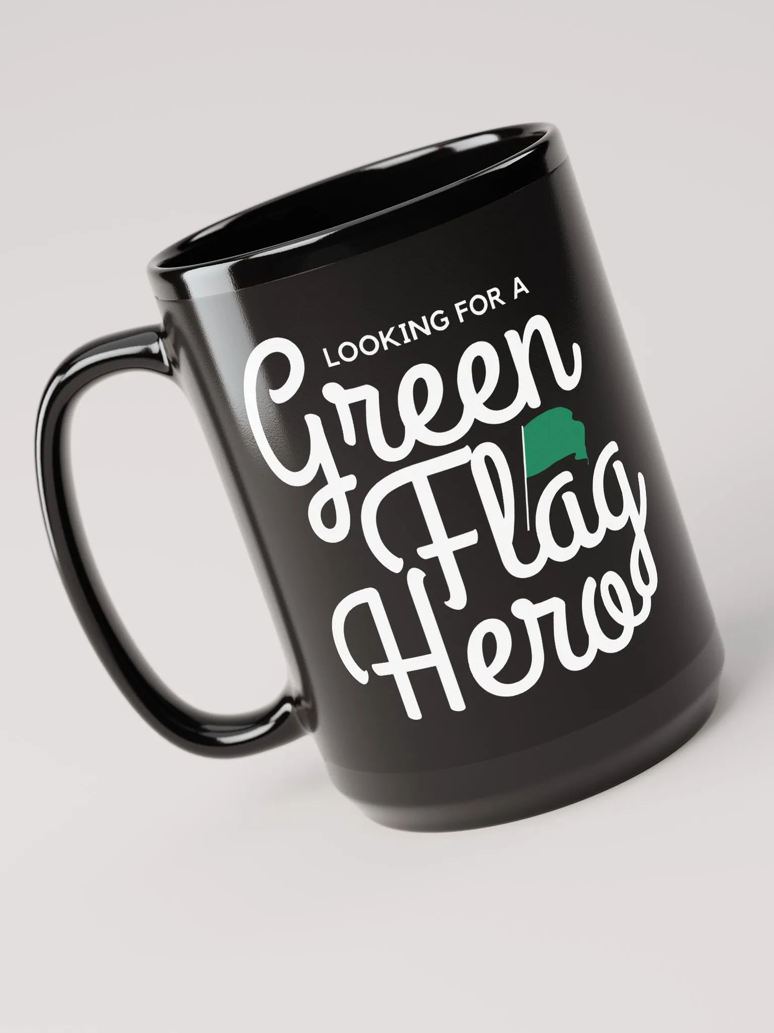 Green Flag Hero Mug product image (1)