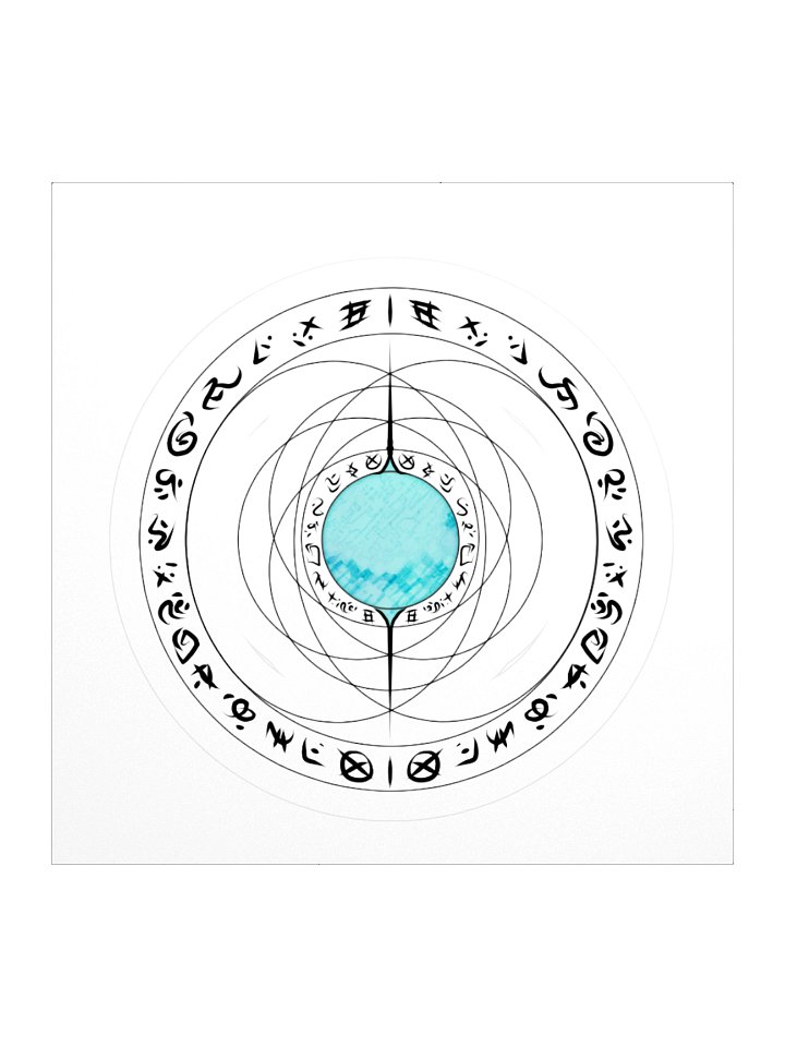 Alchemical Circle Sticker product image (3)