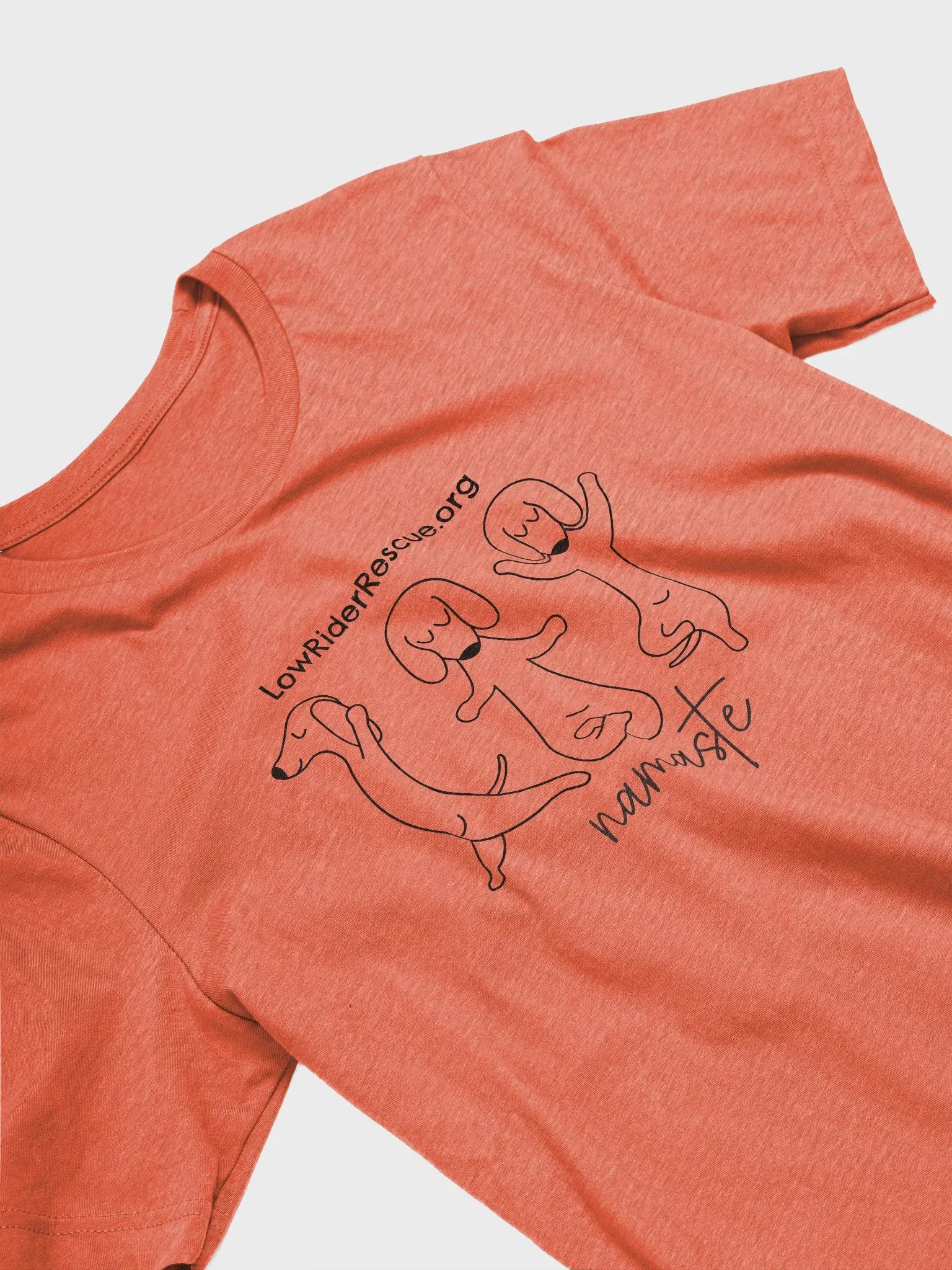 Namaste Low Rider Dachshund Rescue T product image (3)