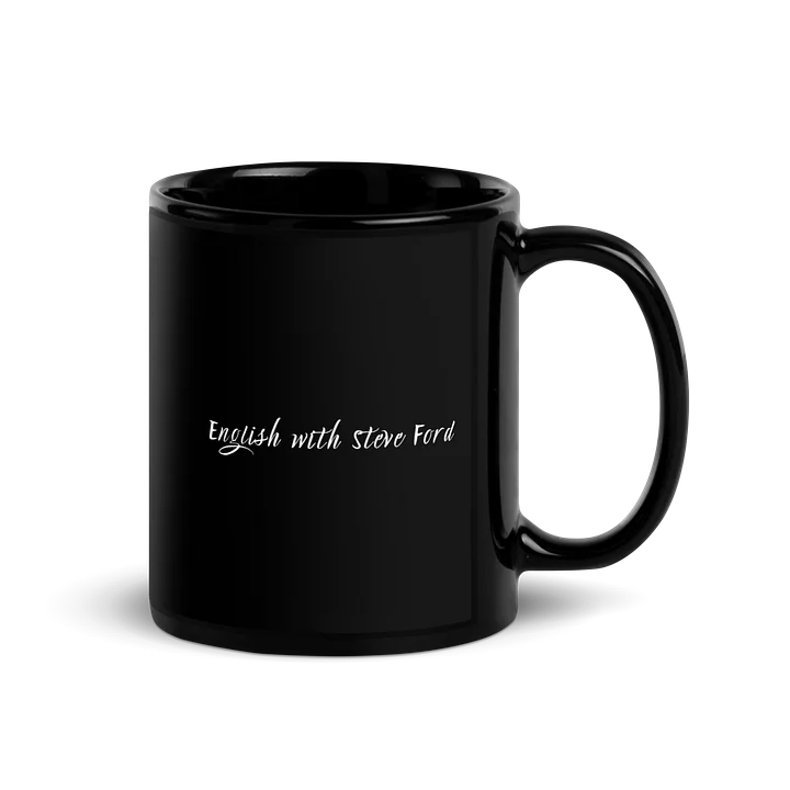 Don't Be Silly! Tuxedo Black Ceramic Mug product image (2)