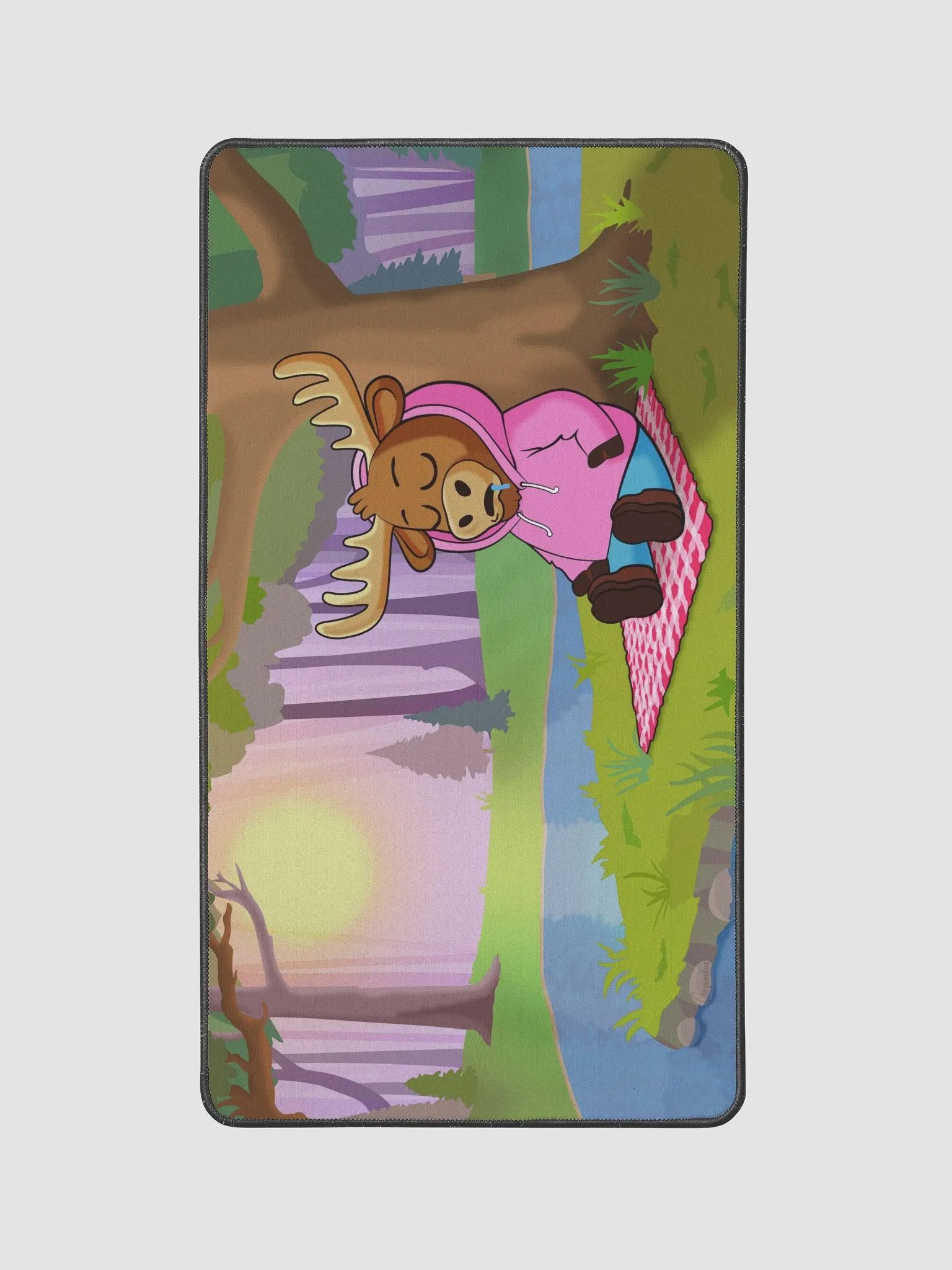 Sunset Snooze | Medium Desk Mat product image (1)