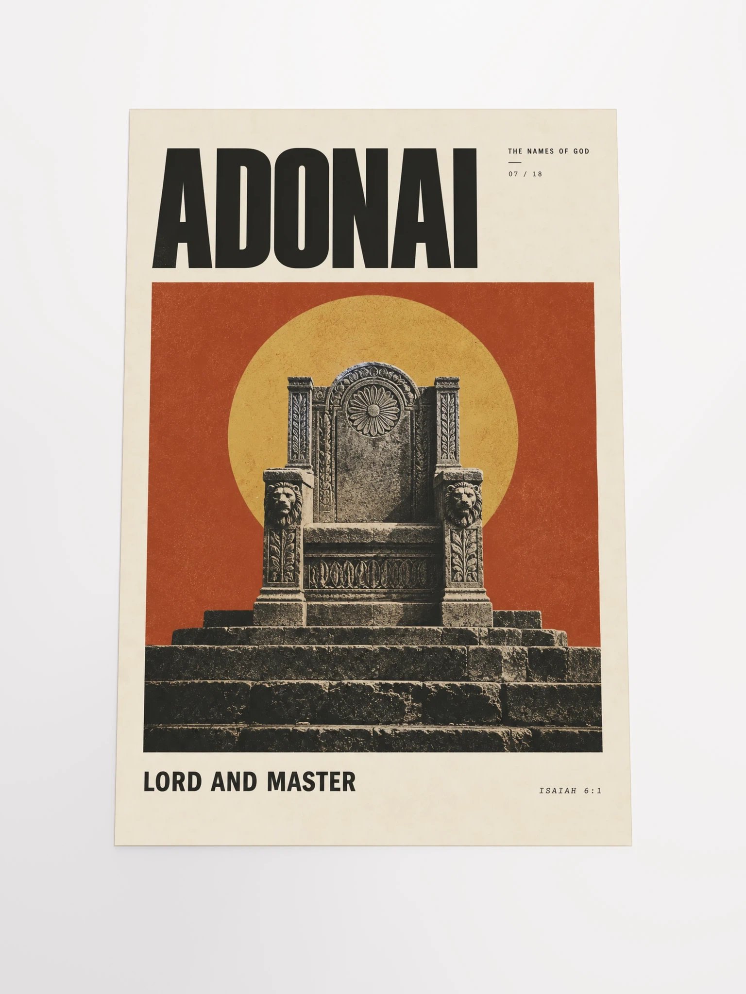 Adonai | Names of God Art Print product image (11)