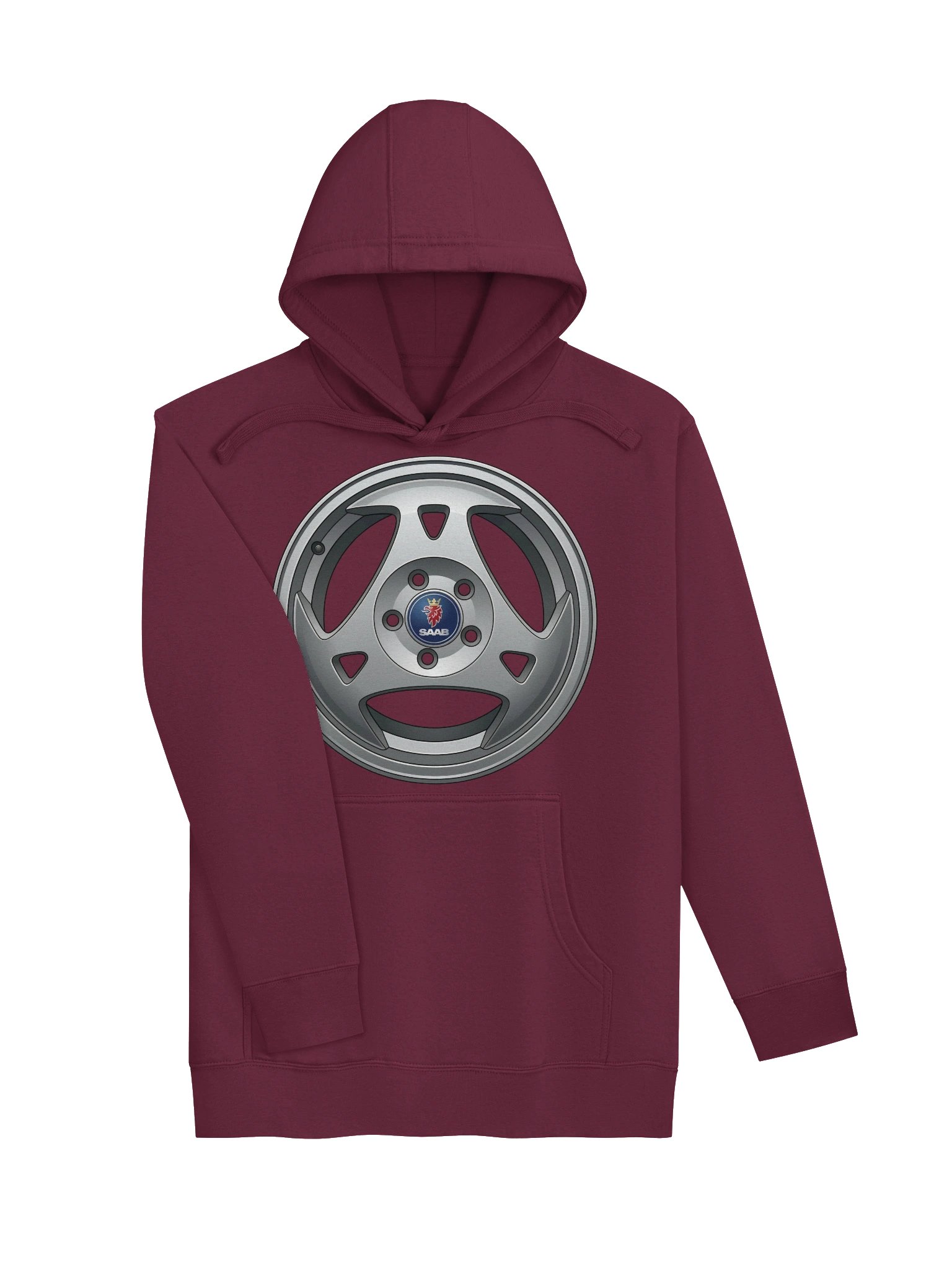 Saab Tri-Spoke Wheels - Hoodie product image (2)