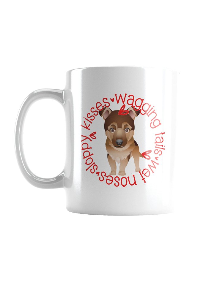 Sloppy Kisses German Shepherd Mug product image (1)