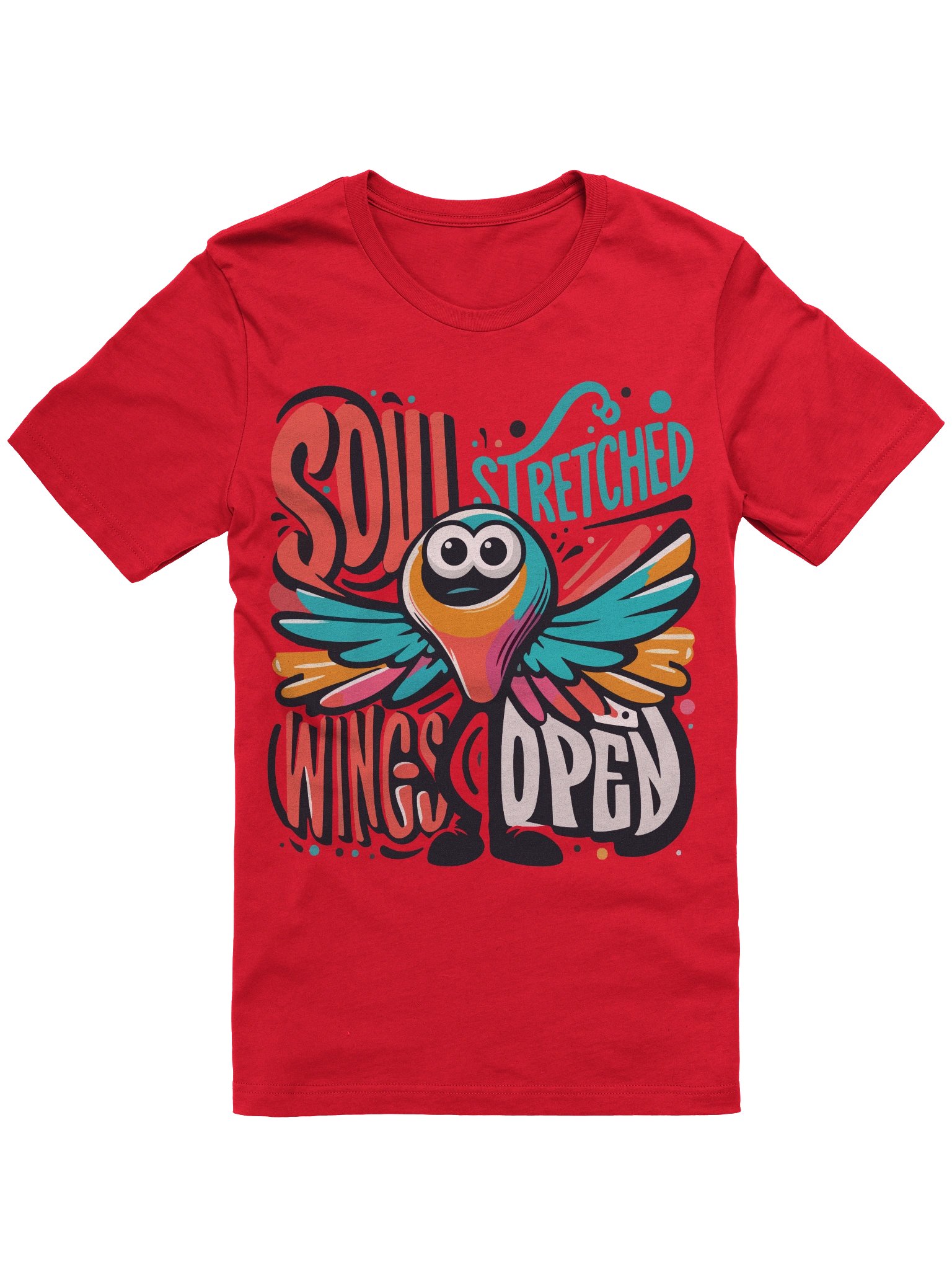 Soul Stretched Wings Open T-Shirt product image (1)