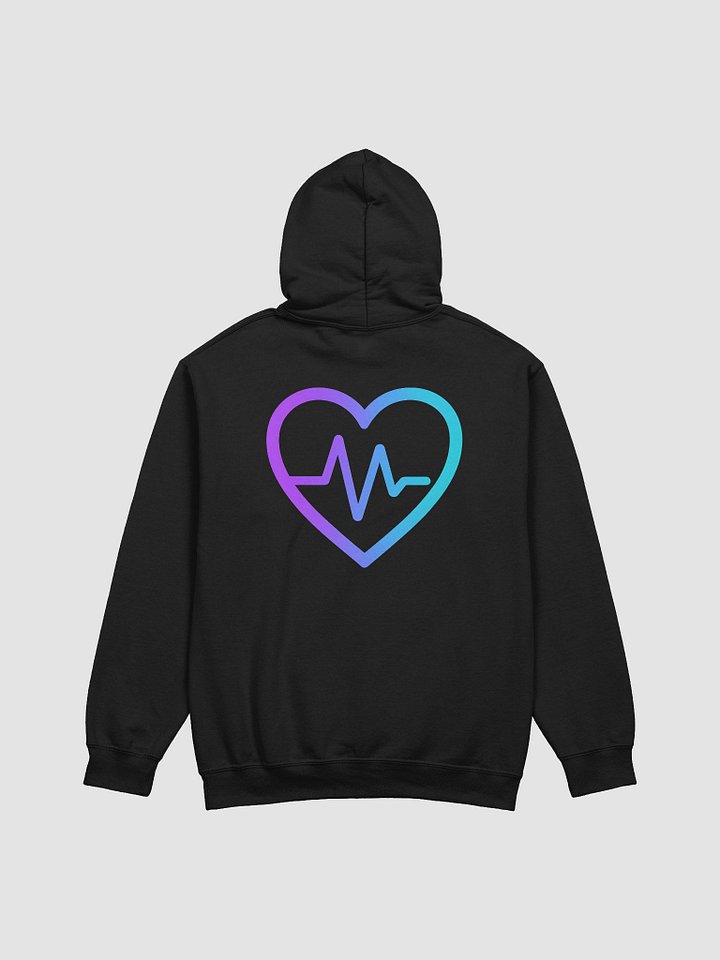 Heart Of Life Hoodie Front + Back (12 Color Choices) product image (2)