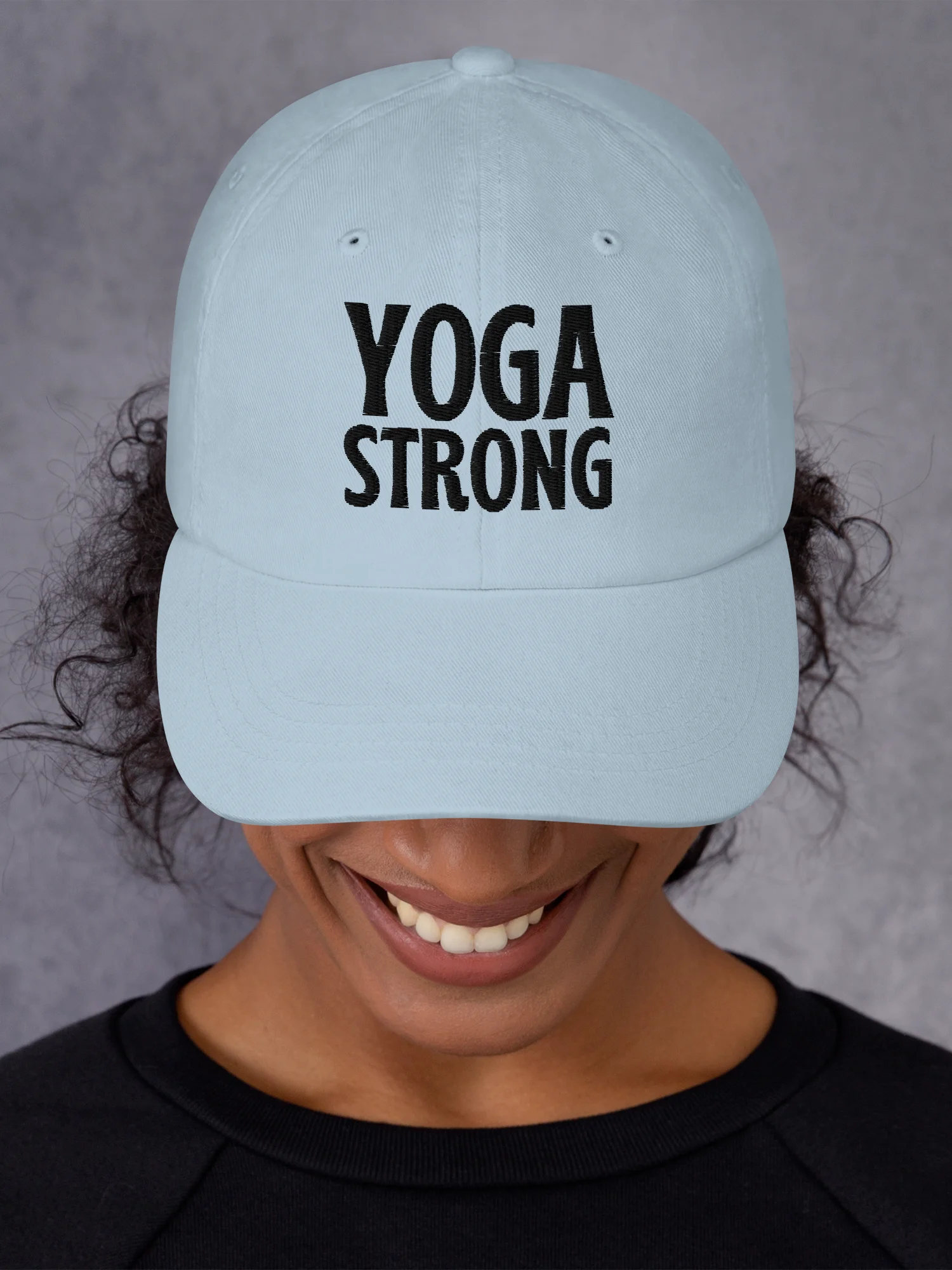 Yoga Strong Embroidered Classic Hat product image (1)