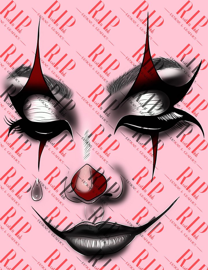 Beautifully Twisted Digital Download PNG - Full Color & Outline versions product image (1)