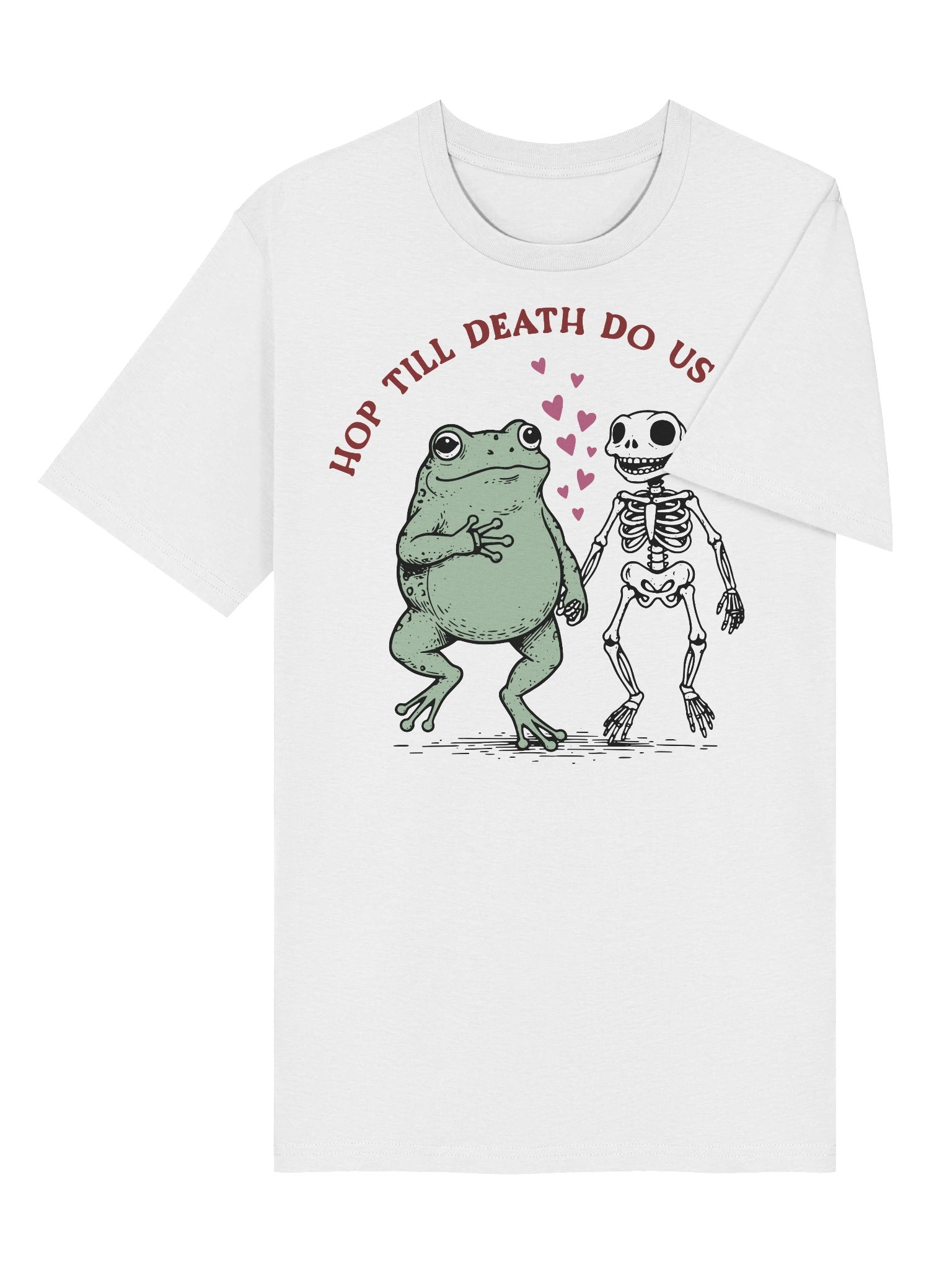 Hop Till Death Do Us Part Frog T-Shirt product image (2)