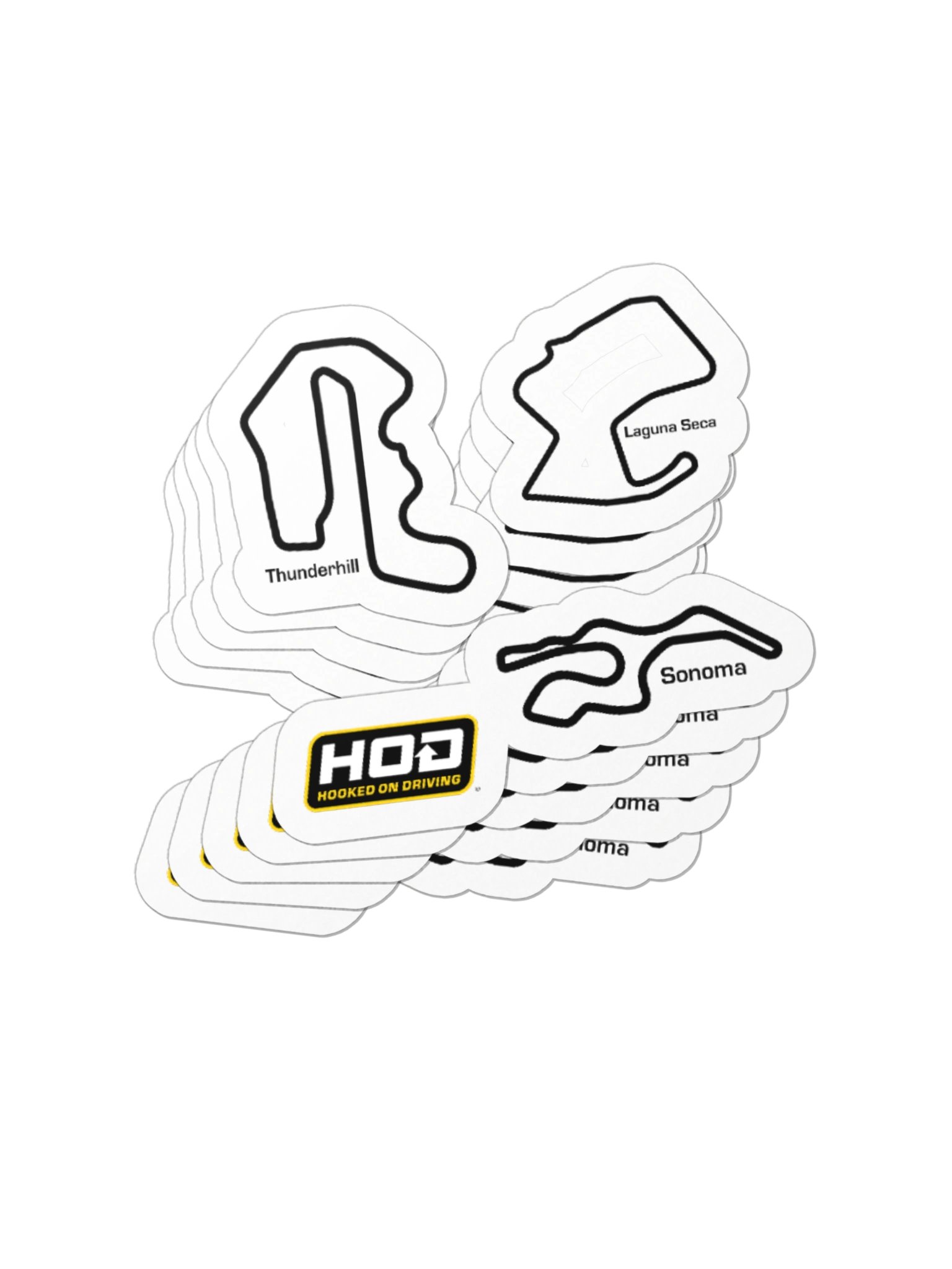California Region Tracks Sticker Pack product image (8)