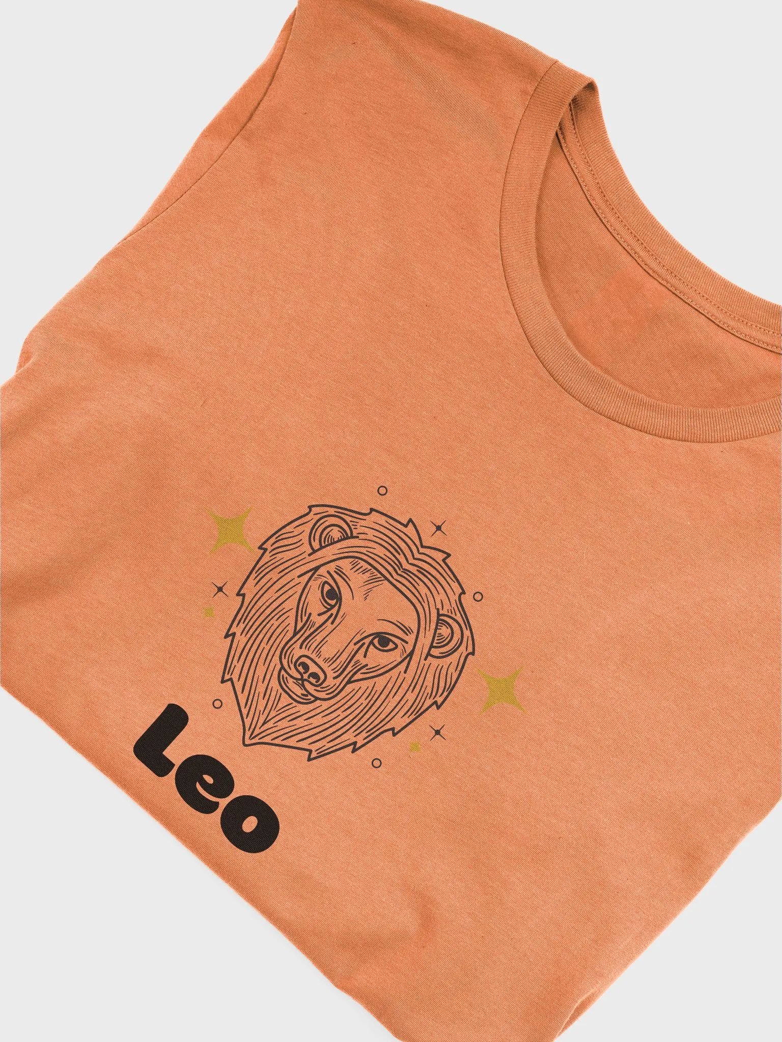 Leo Lion T-shirt - Black Writing product image (3)