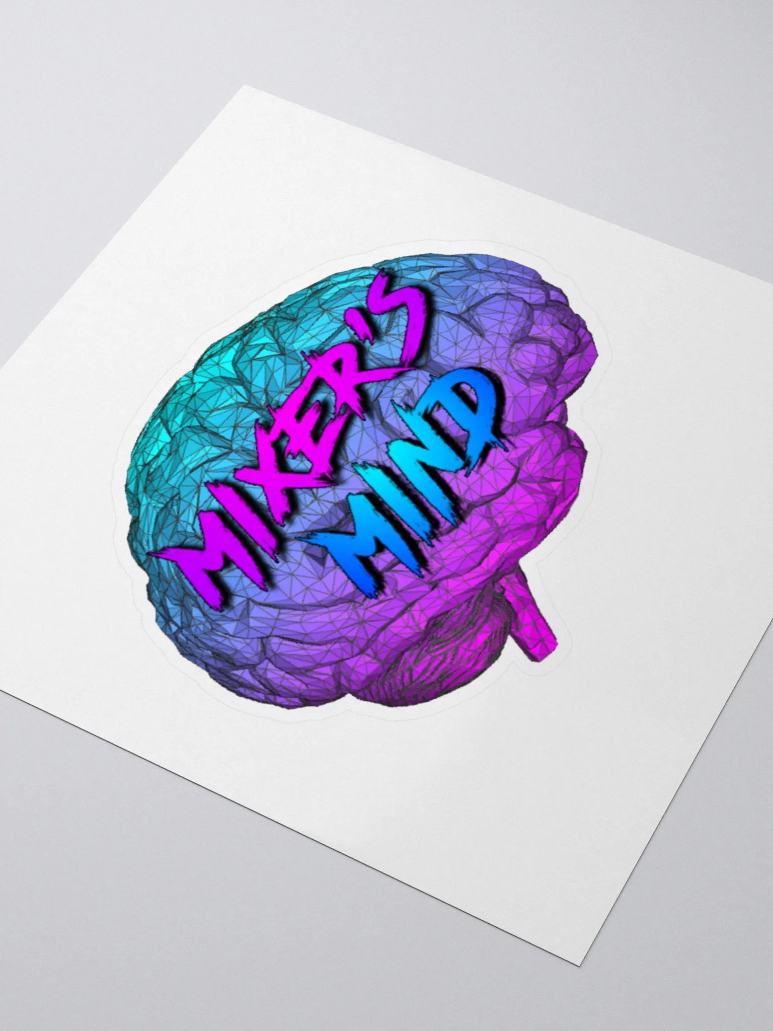 Mixer's Mind Logo Sticker product image (3)
