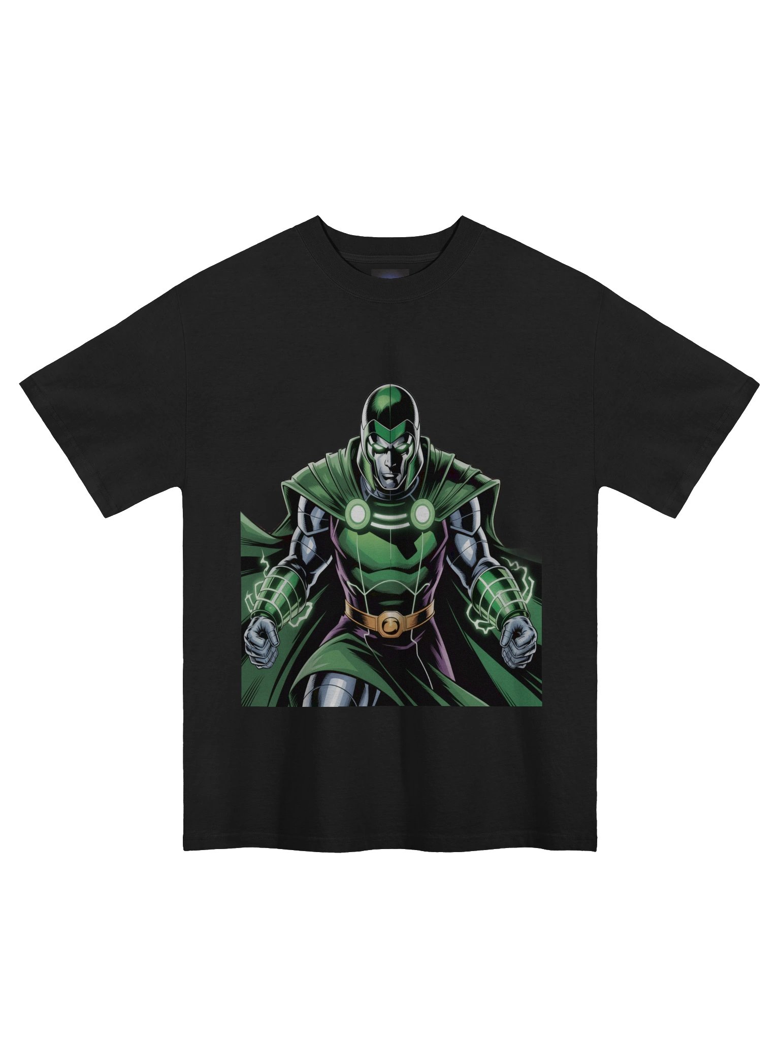 Dr. Doom's Iron Eclipse – Premium Oversized Faded T-Shirt product image (3)