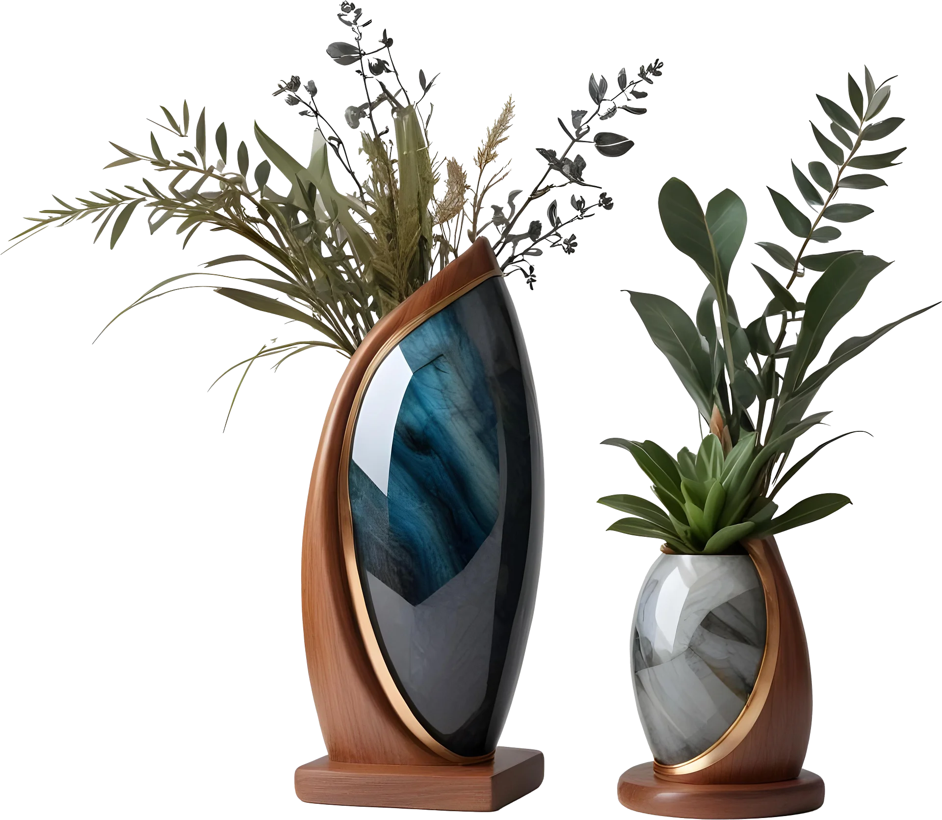 Celestial Symphony Duo Vase Set – PNG product image (1)