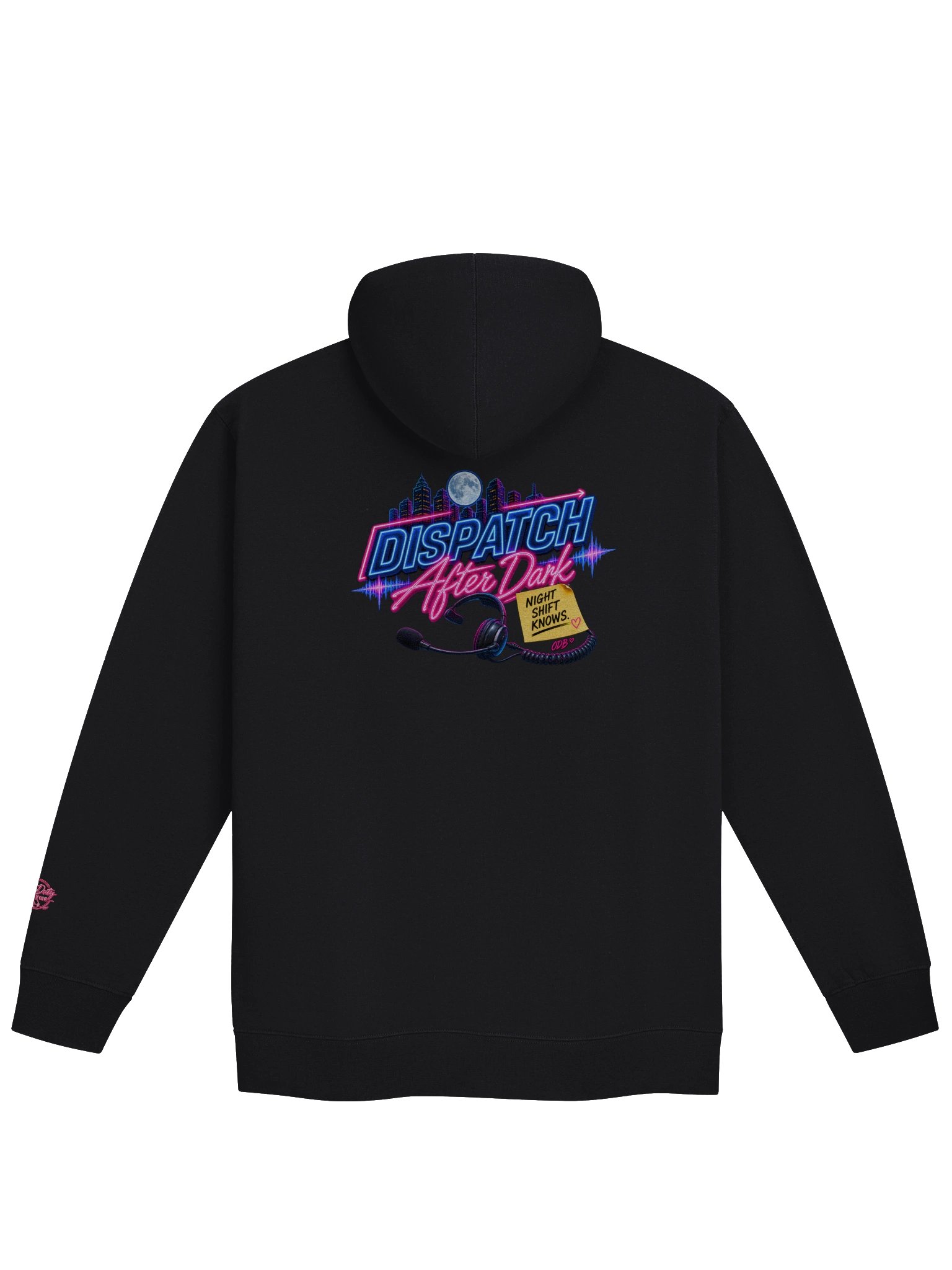The Night Shift Knows Zip-Up Hoodie product image (2)