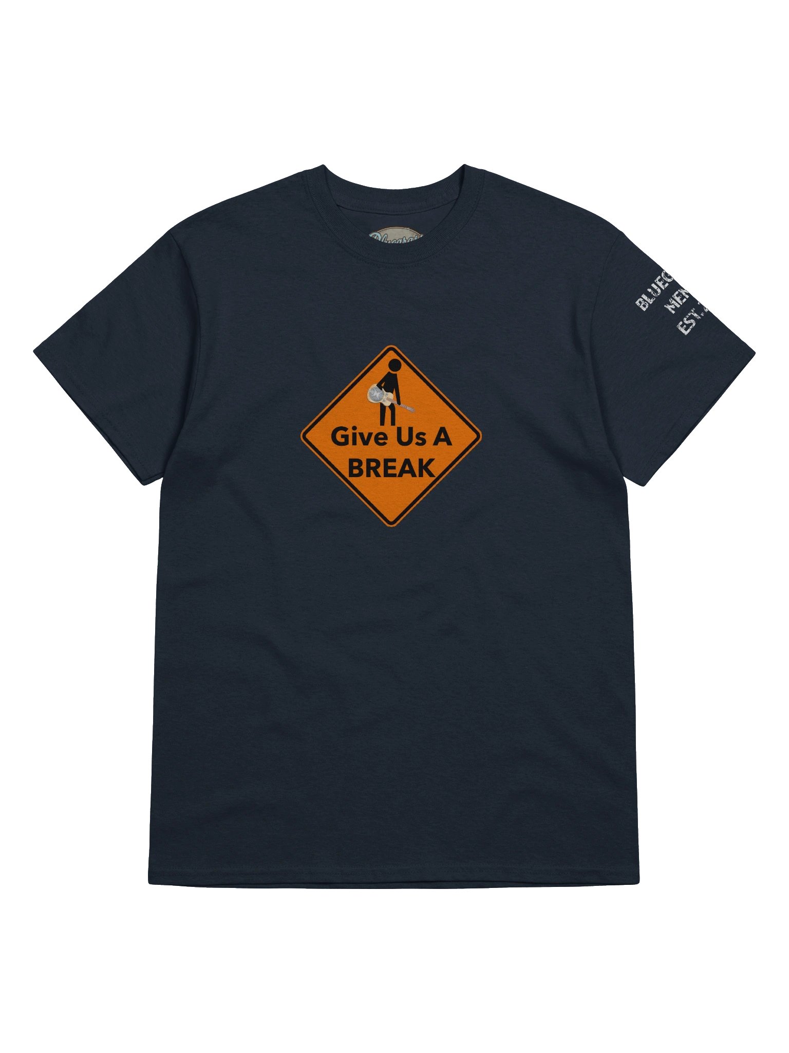 "Give us a BREAK!" Bluegrass Dobro Tee product image (3)