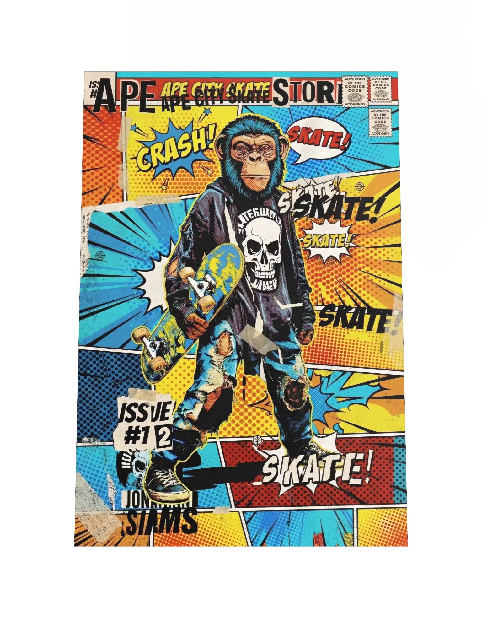 APE-SKATER // ISSUE #12: "METROPOLIS CHAOS" product image (3)