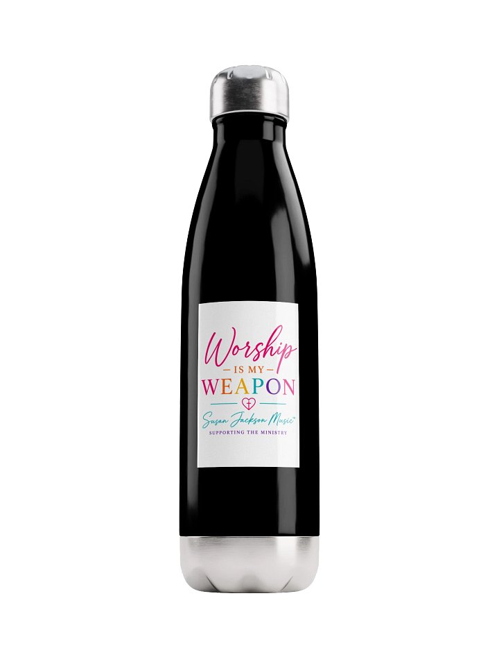 Susan Jackson Music Stainless Steel Water Bottle product image (1)