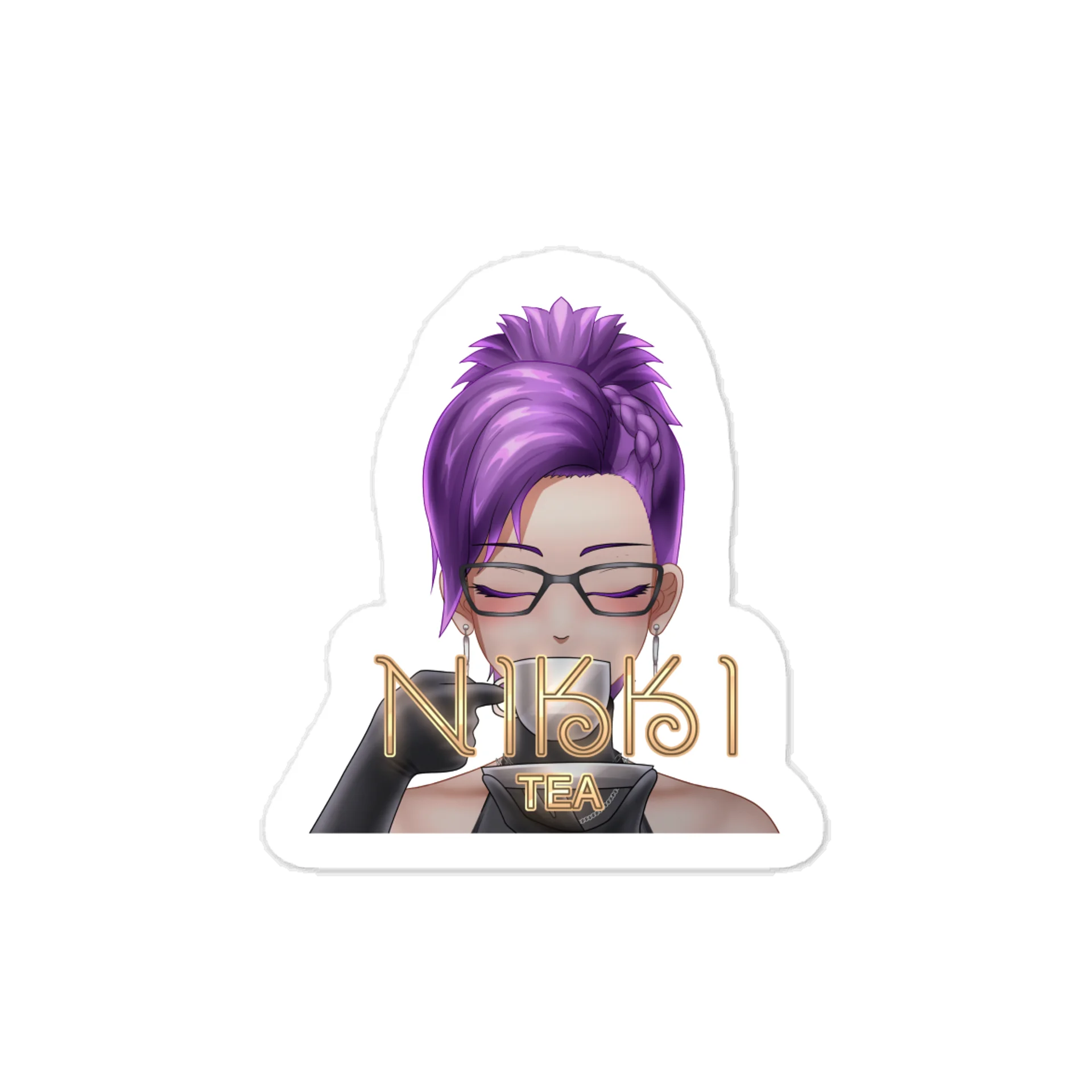 Nikki Tea Sticker product image (1)